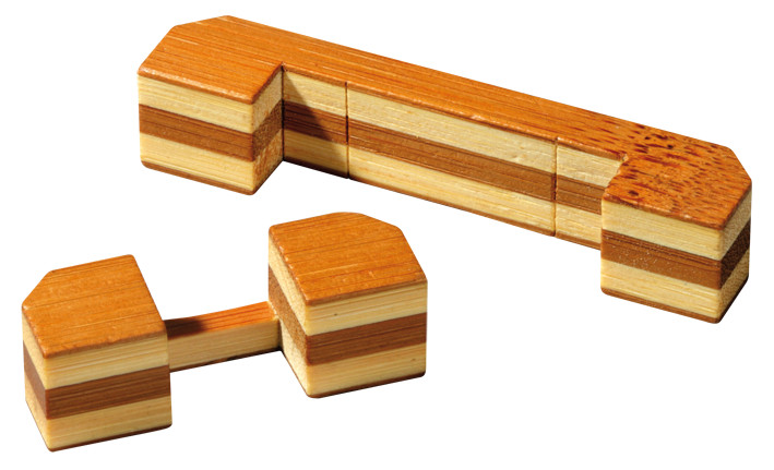 Blüten Puzzle, Bambus Blüten Puzzle, Bambus