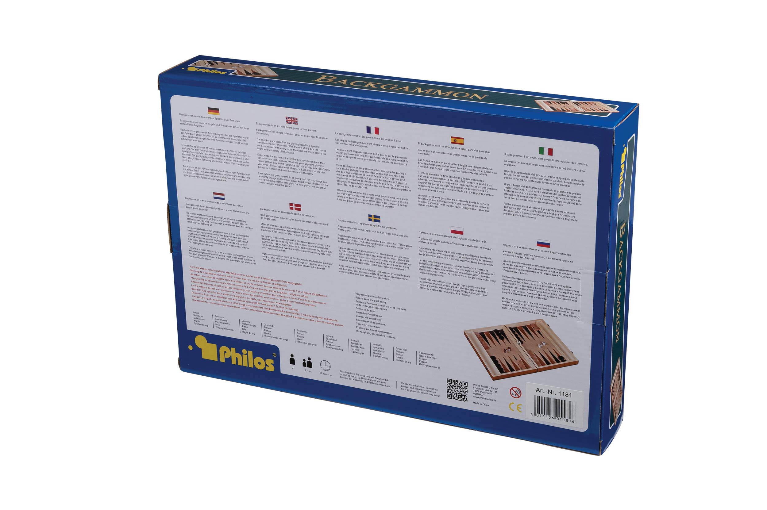 Backgammon Kefalonia, medium