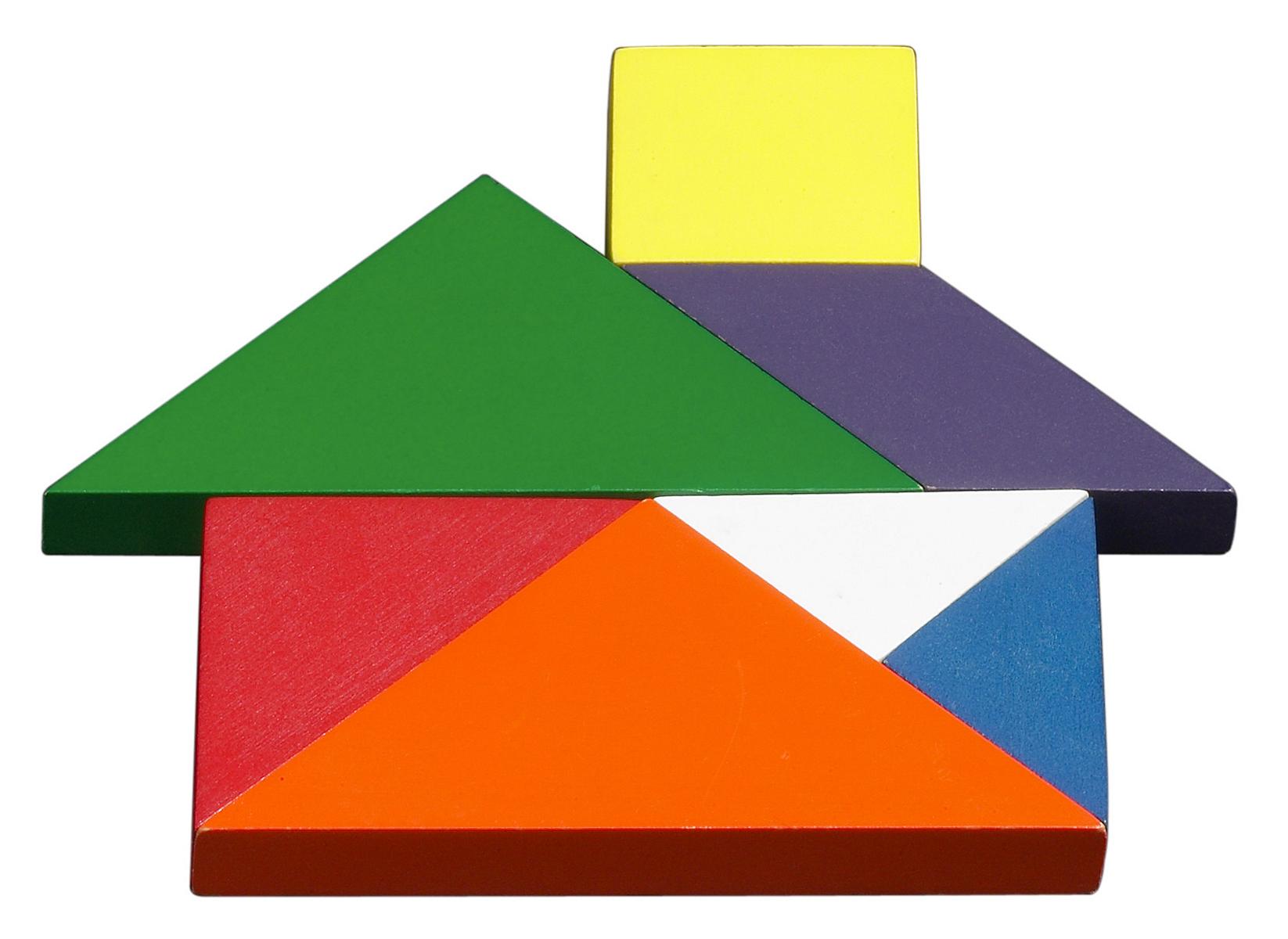 Tangram, bunt