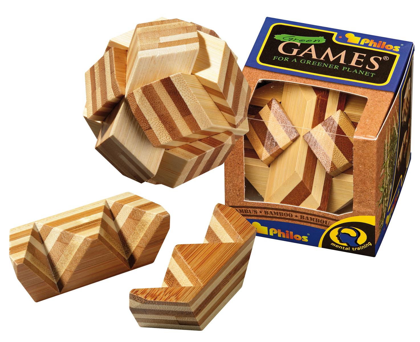 Ball Puzzle, Bambus Ball Puzzle, Bambus