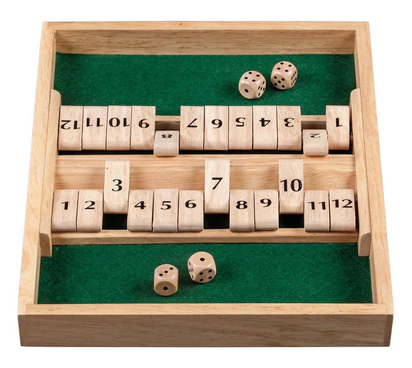 Shut The Box, 12er, 2er Variante, FSC 100%