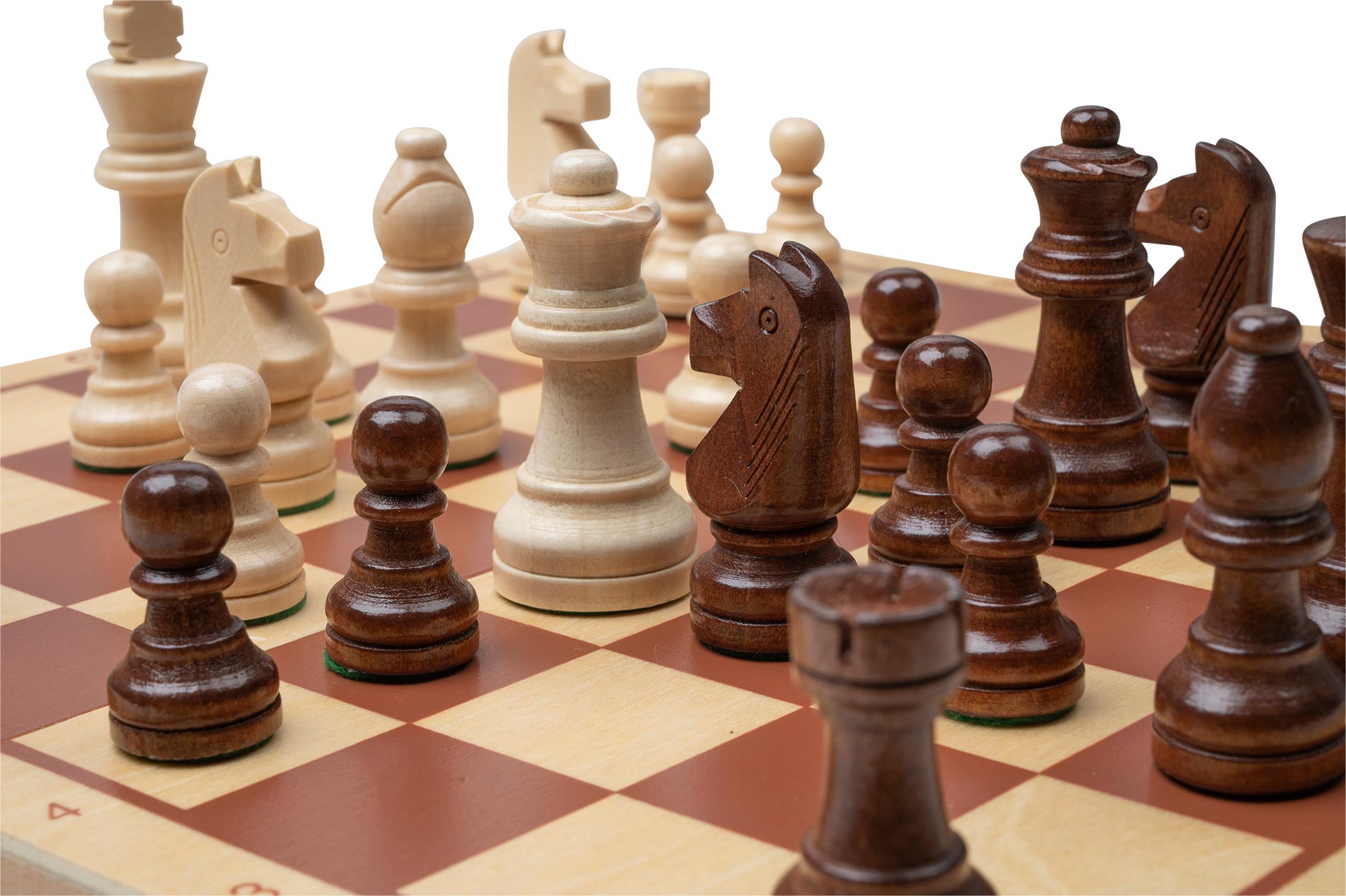 Chess cassette, field 30 mm, with numbers and letters