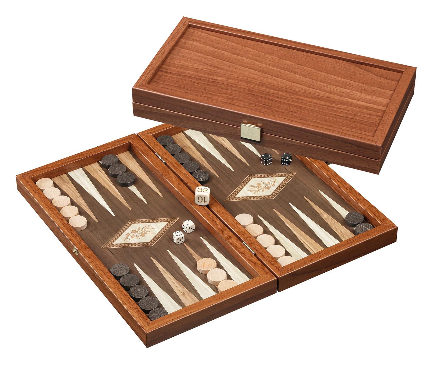 Backgammon Kythira, klein