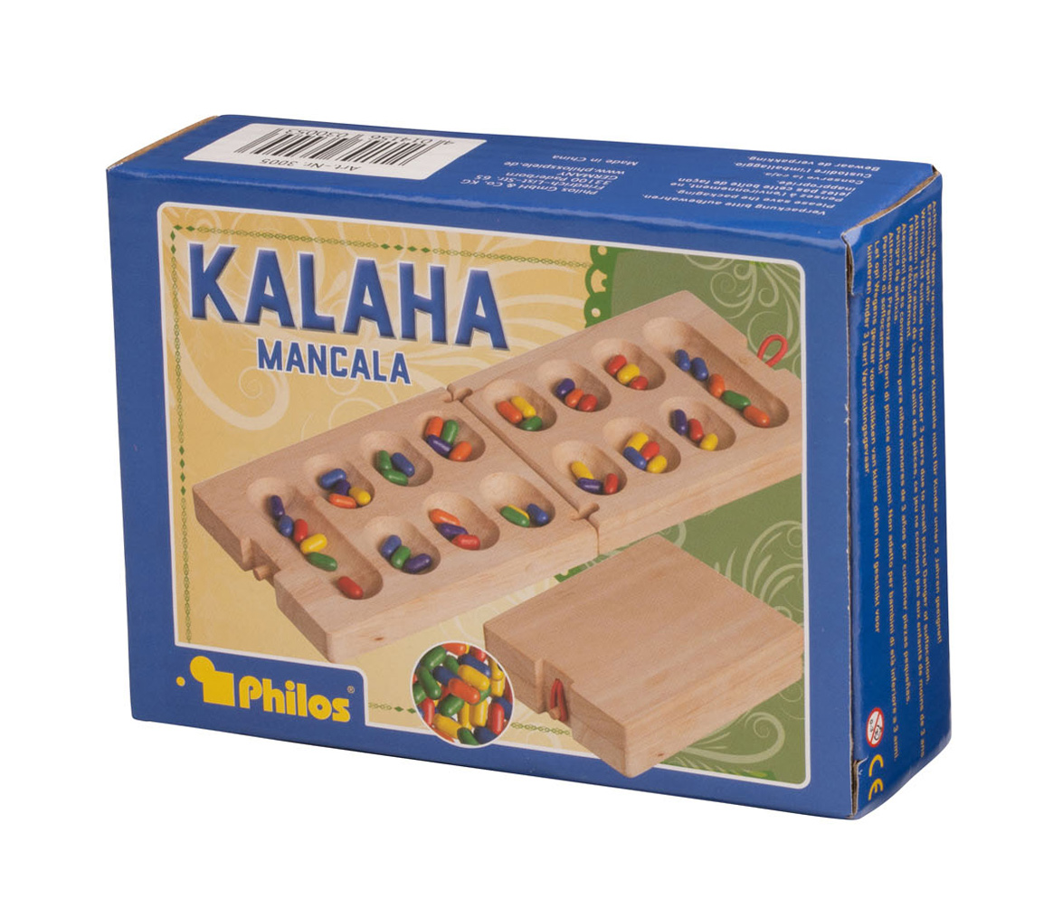 Kalaha, mini, klappbar, Reisespiel