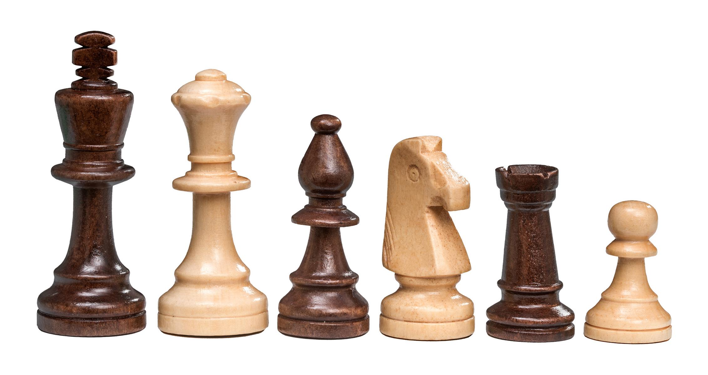 Chess cassette De Luxe, field 50 mm, with numbers and letters