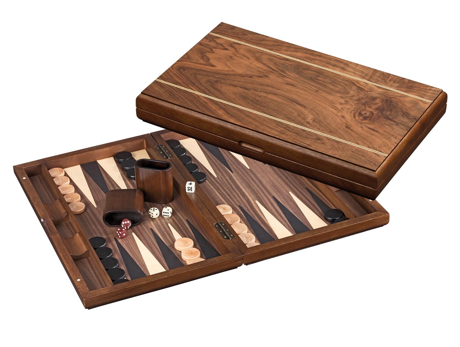 Backgammon Delos, groß, Magnetverschluss