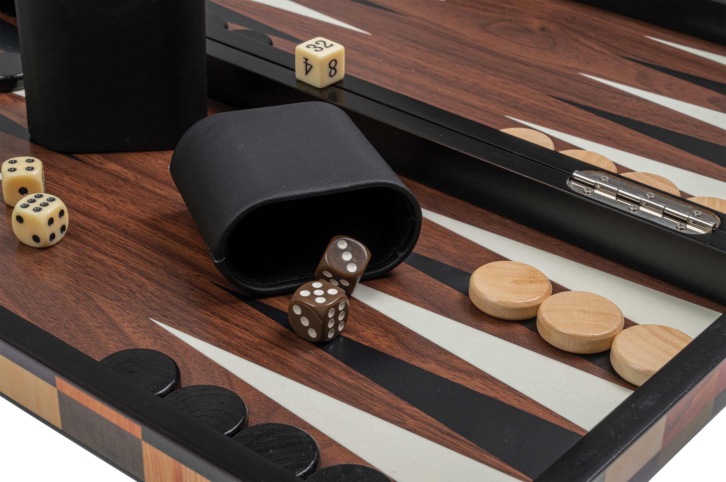 Backgammon Fourni, large, magnetic lock