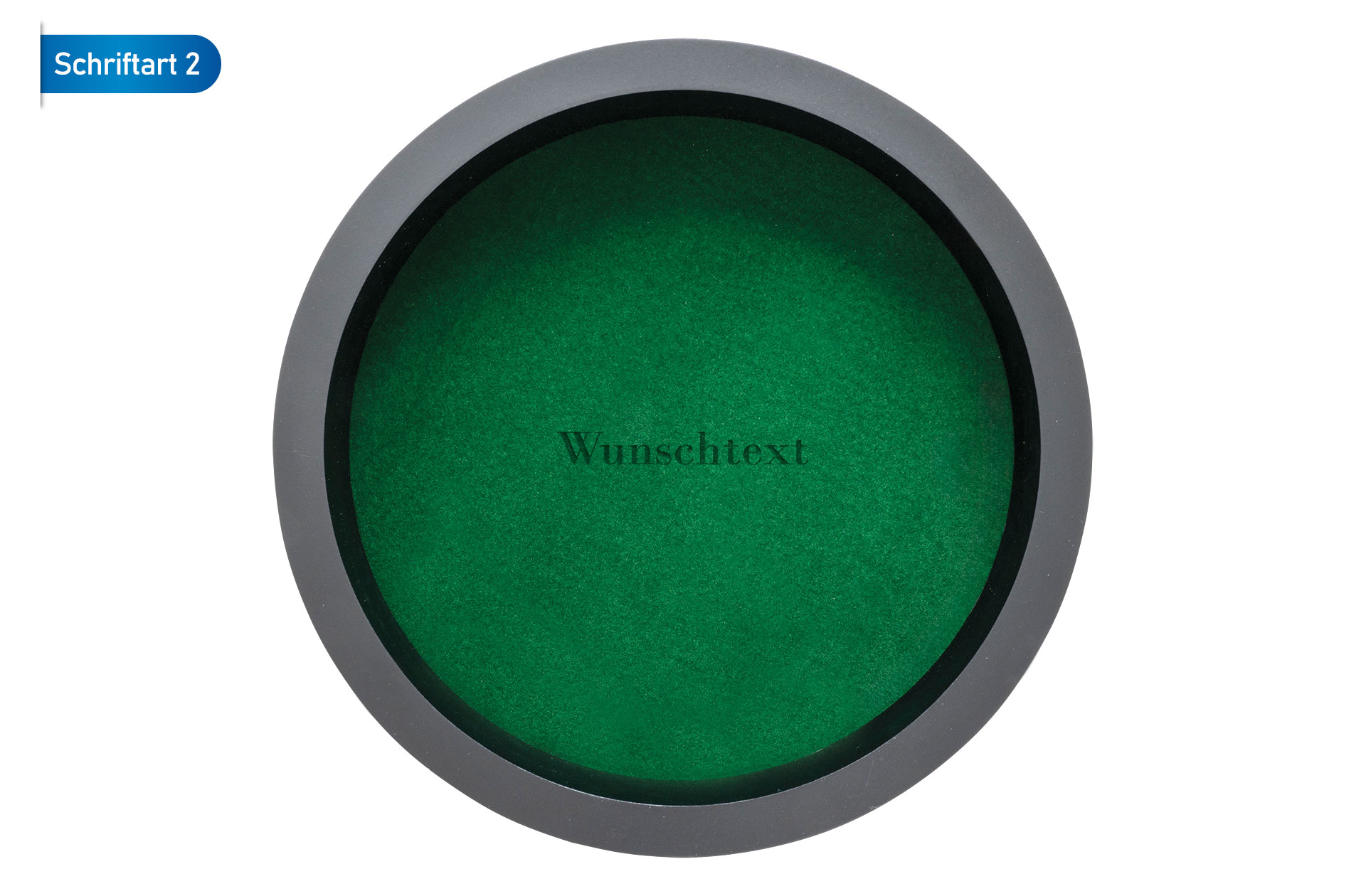 Dice Tray, imitation leather, 300 mm