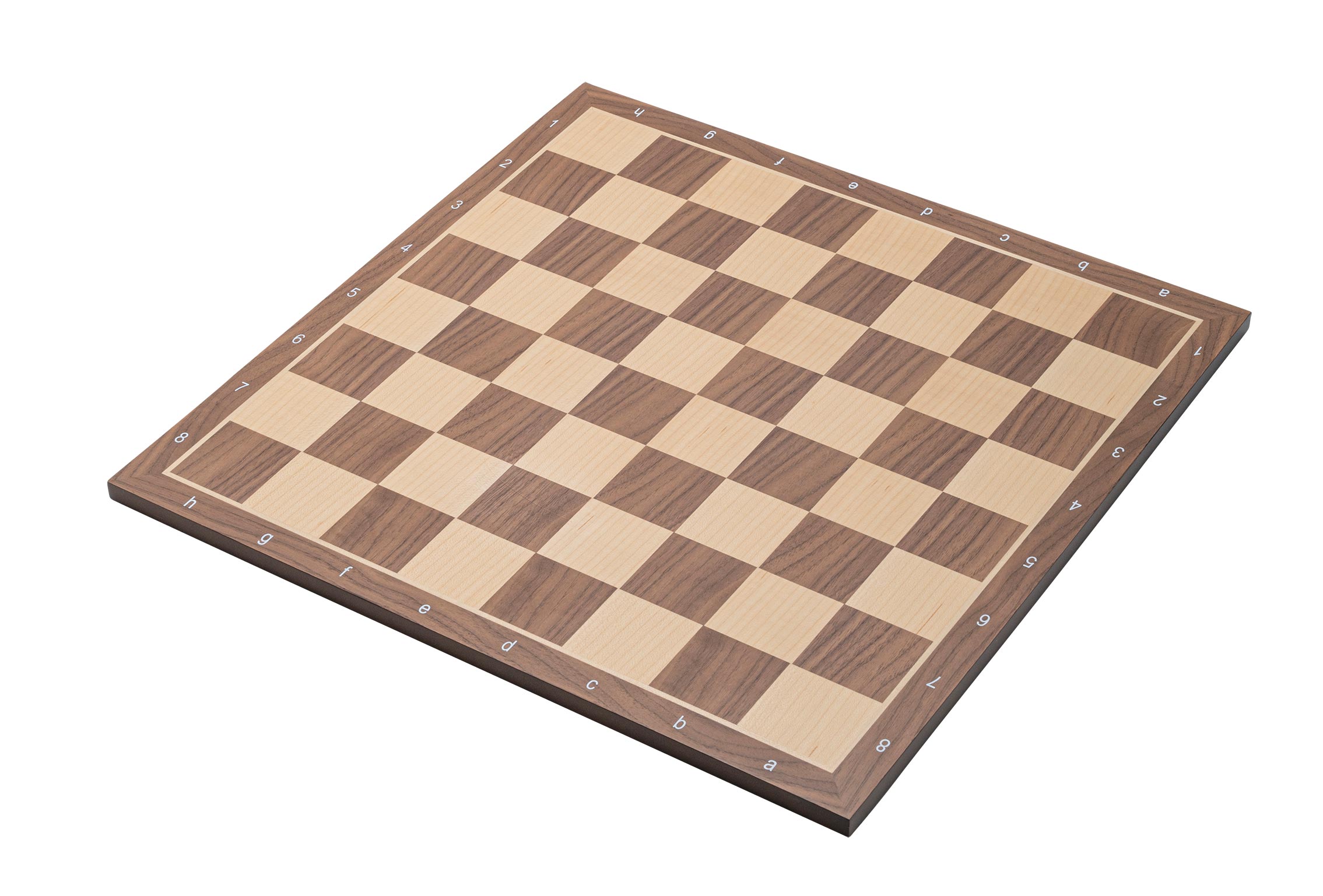 Chessboard Kopenhagen, field 50 mm, with numbers and letters