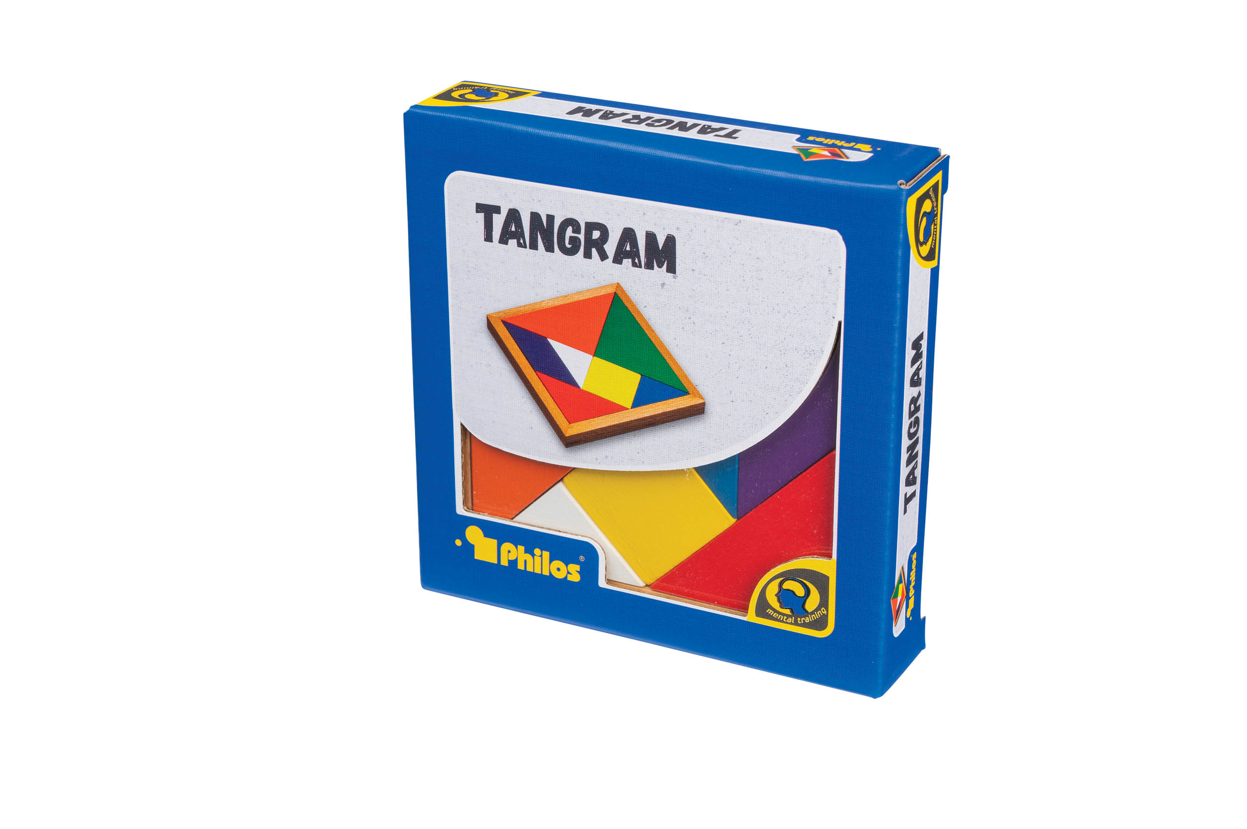 Tangram, colourful