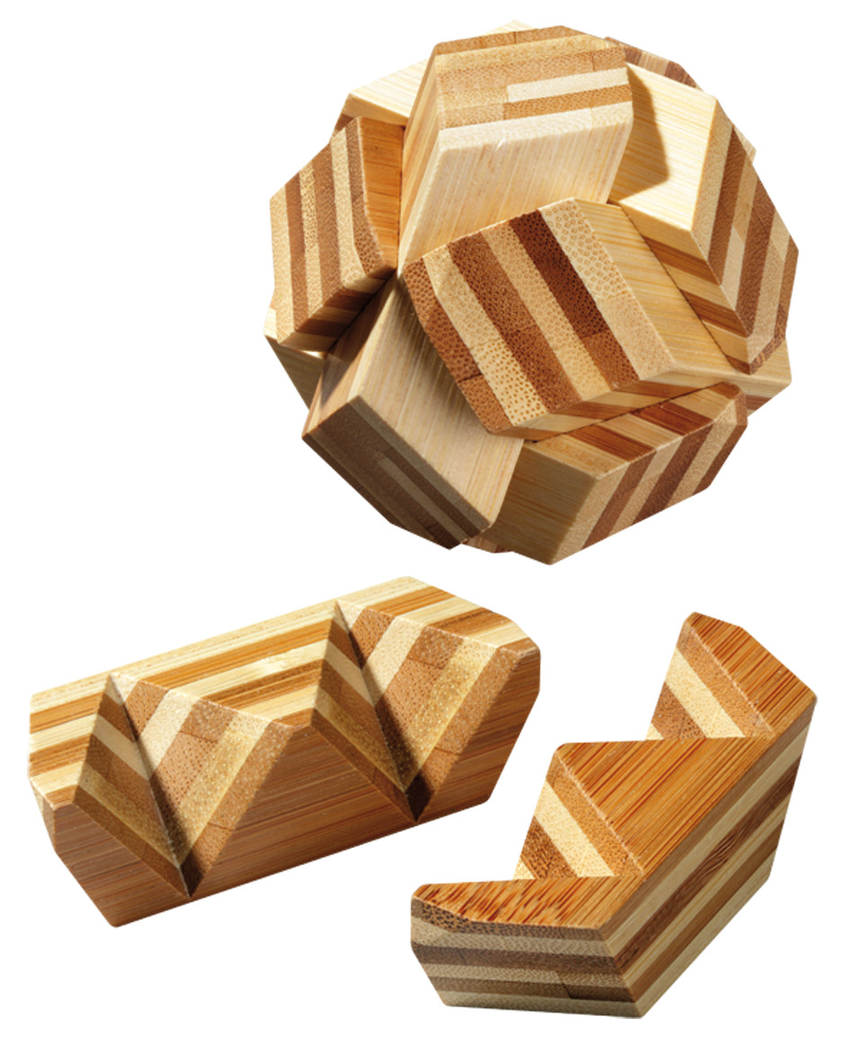 Ball Puzzle, Bambus Ball Puzzle, Bambus