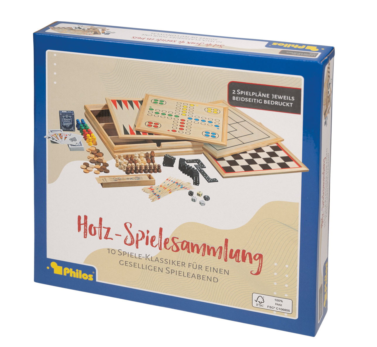 Holz Spielesammlung 10, FSC 100%