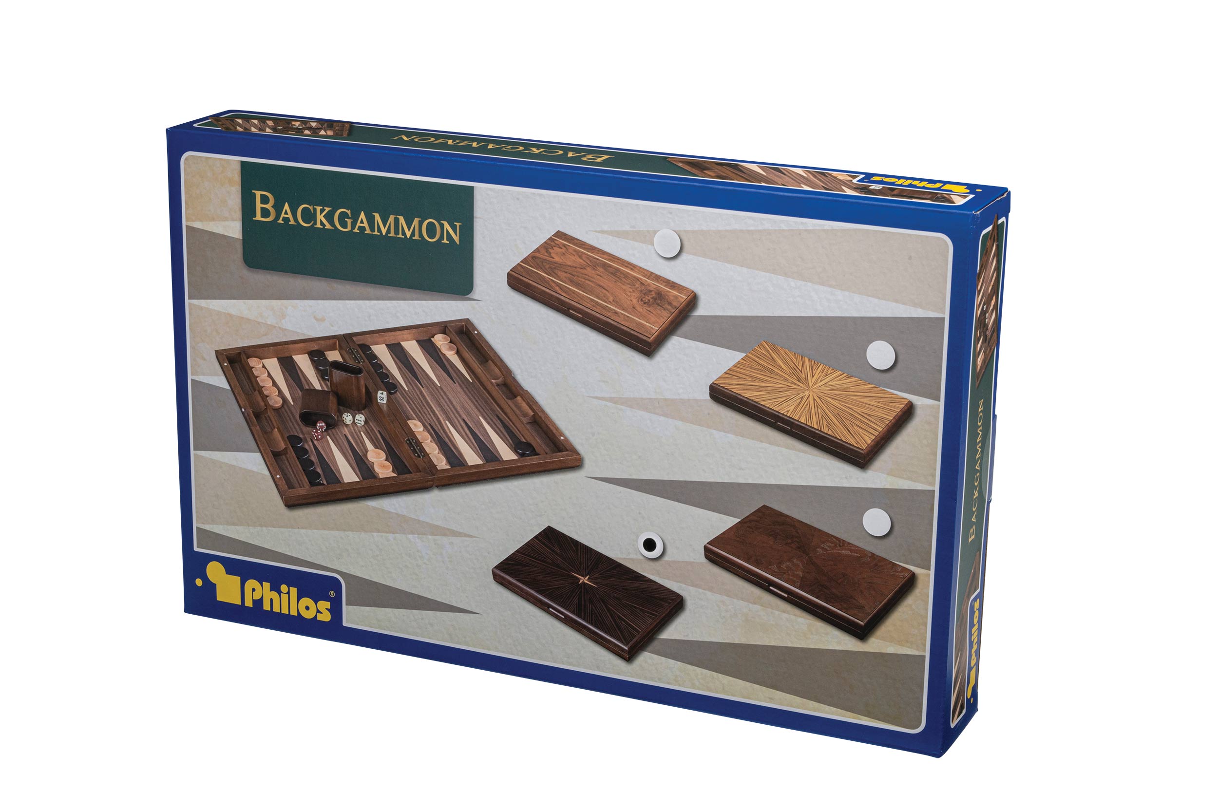 Backgammon Iraklia, large, magnetic lock