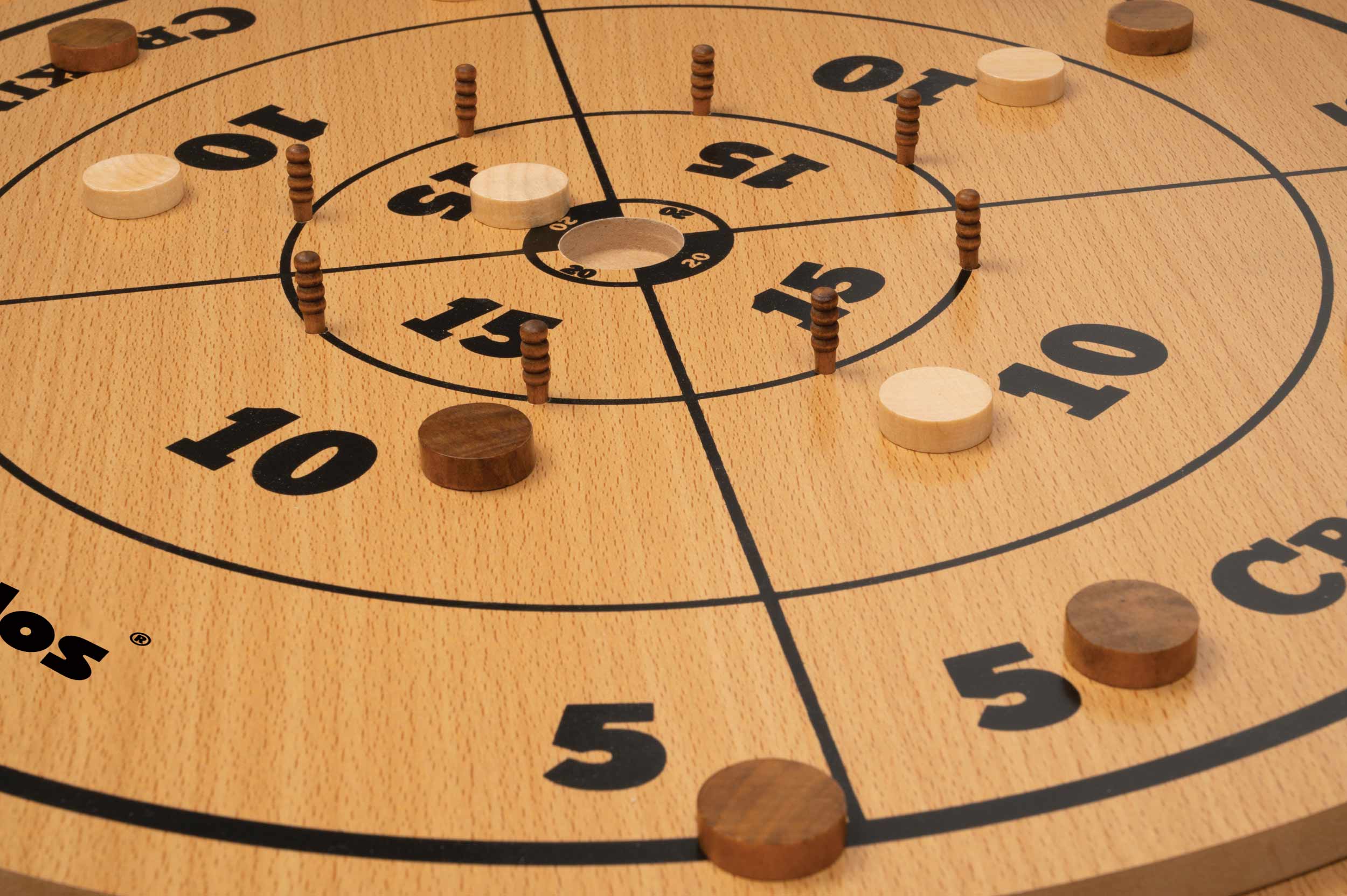 Crokinole 5 in 1