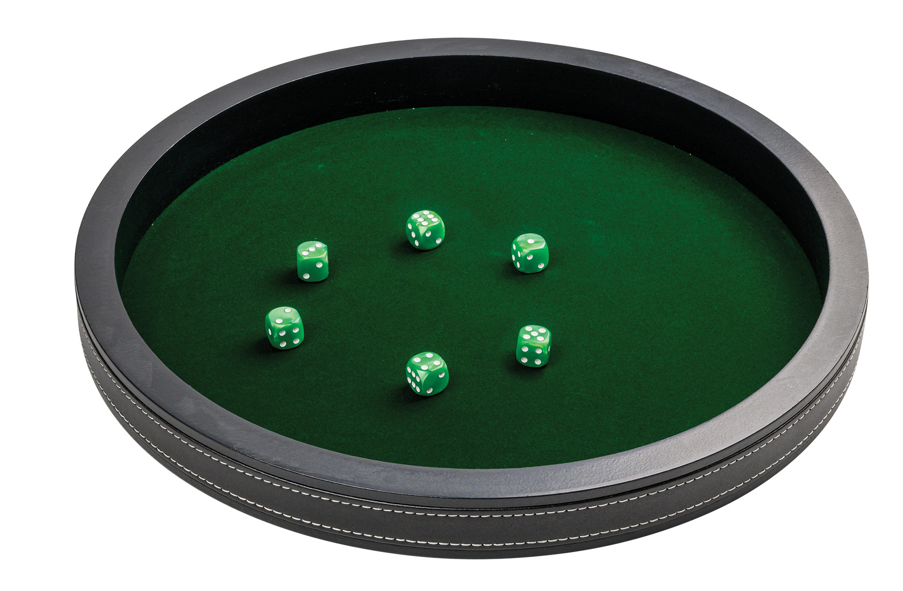 Dice Tray, extra large,imitation leather, 400 mm