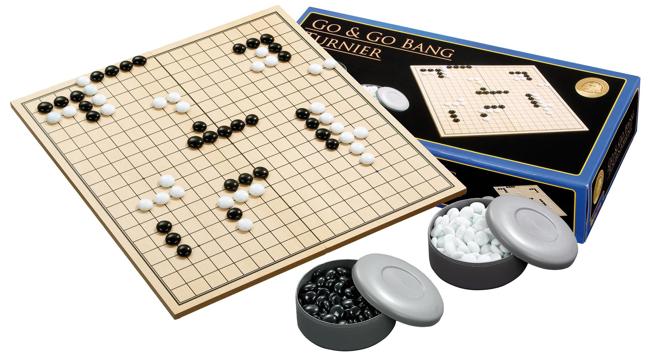 Go & Go Bang, Set, Turnier, Spielbrett klappbar Go & Go Bang, Set, Turnier, Spielbrett klappbar