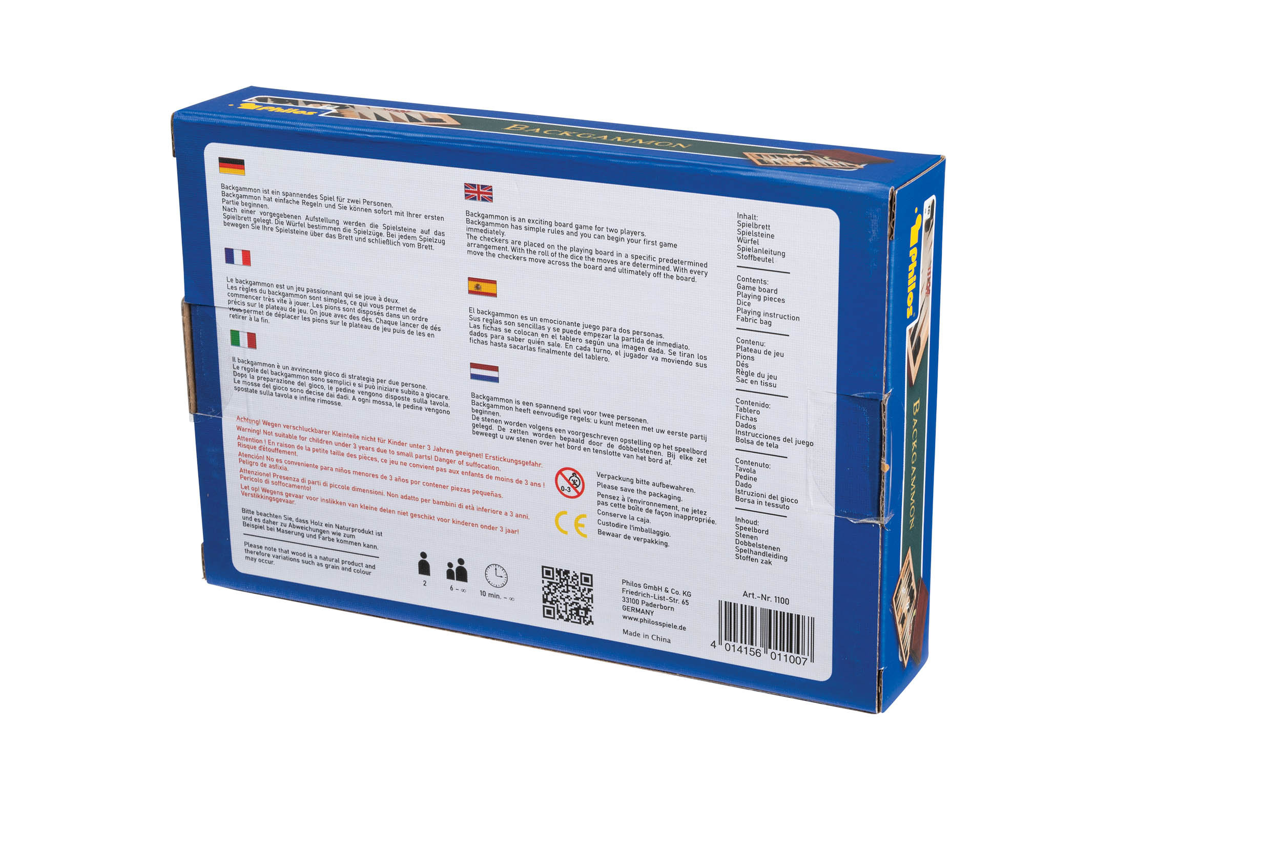 Backgammon Saloniki, mini