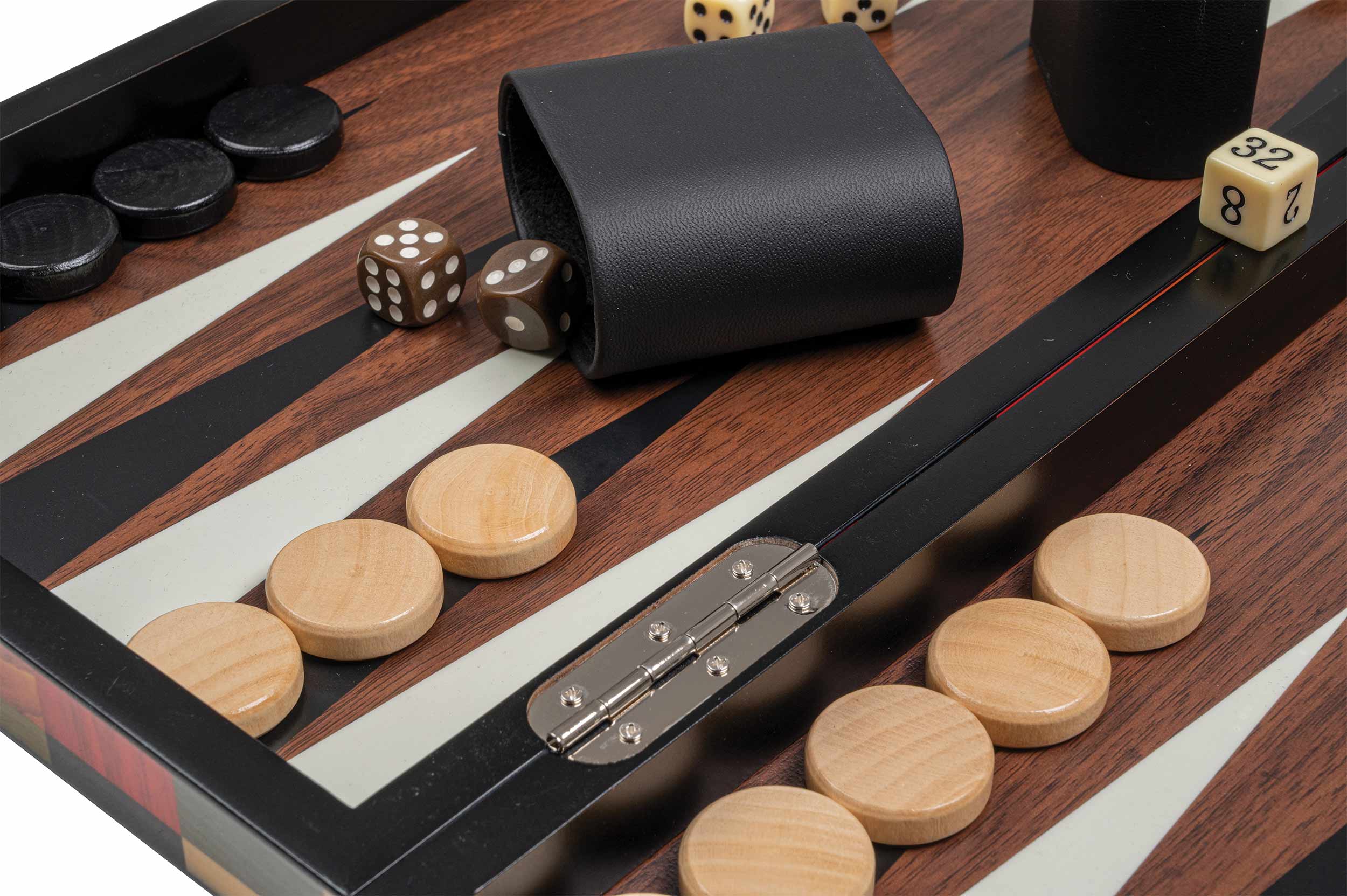 Backgammon Fourni, large, magnetic lock