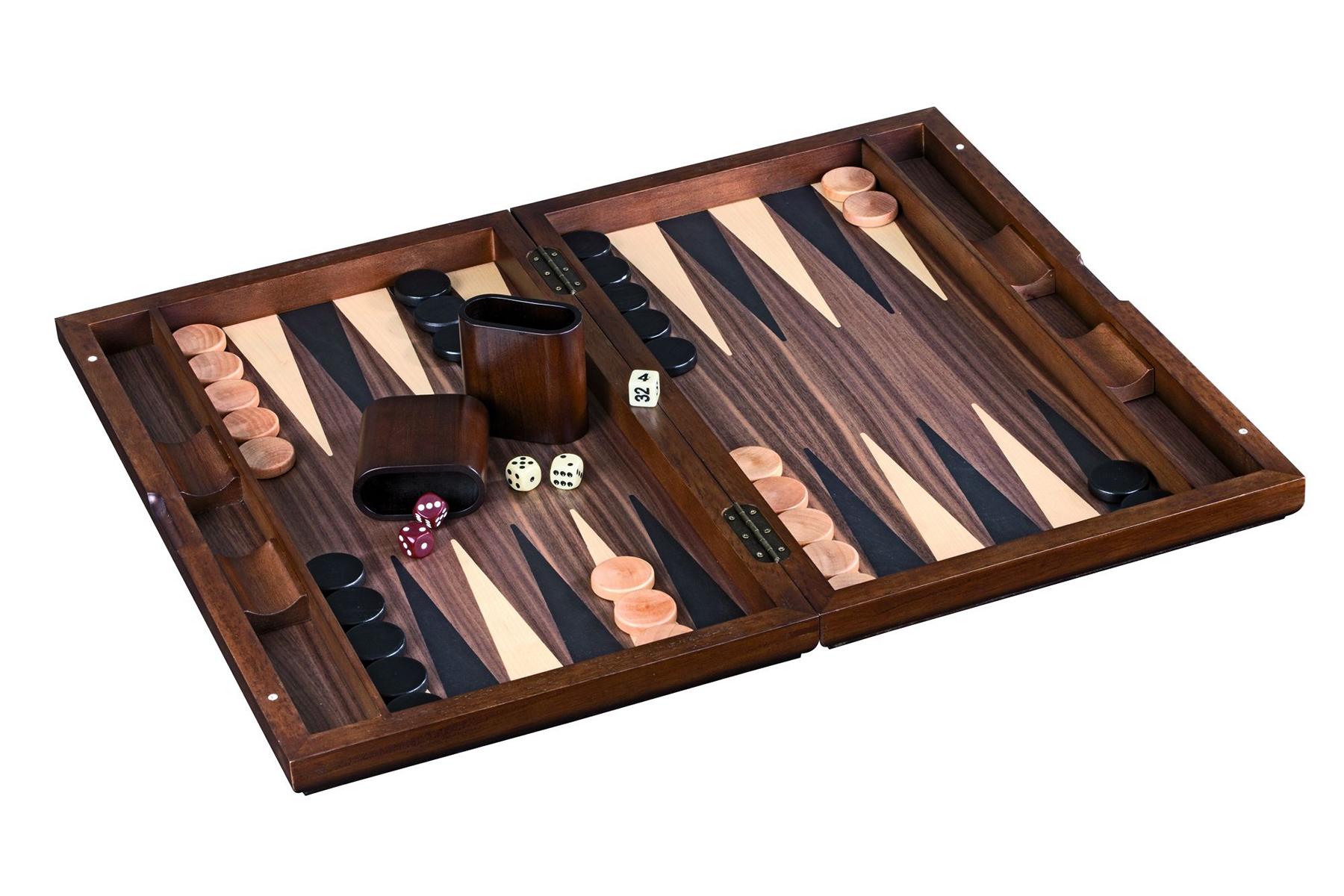 Backgammon Mykonos, groß, Magnetverschluss