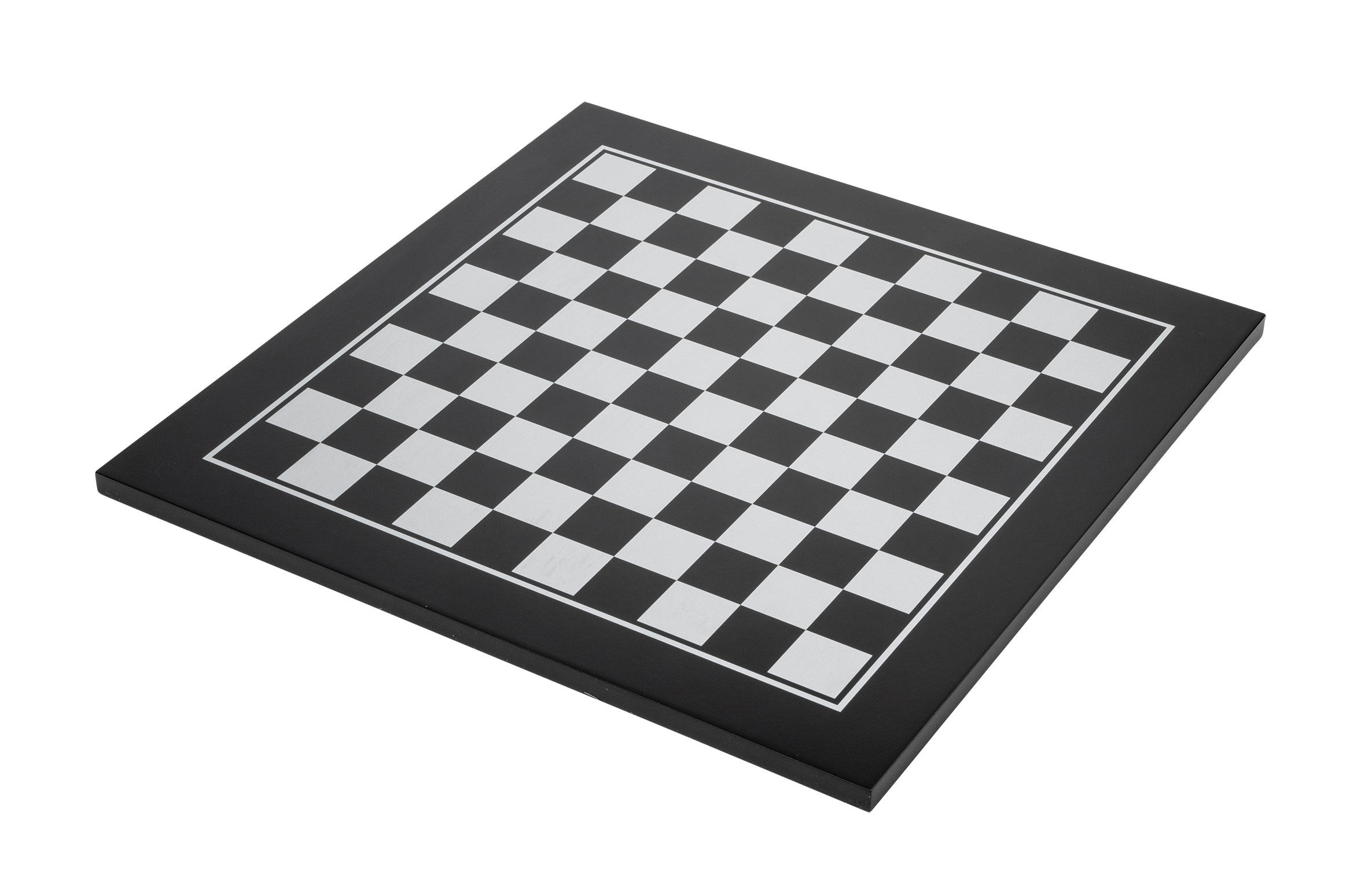 Chess Checkers Set, black, field 40 mm