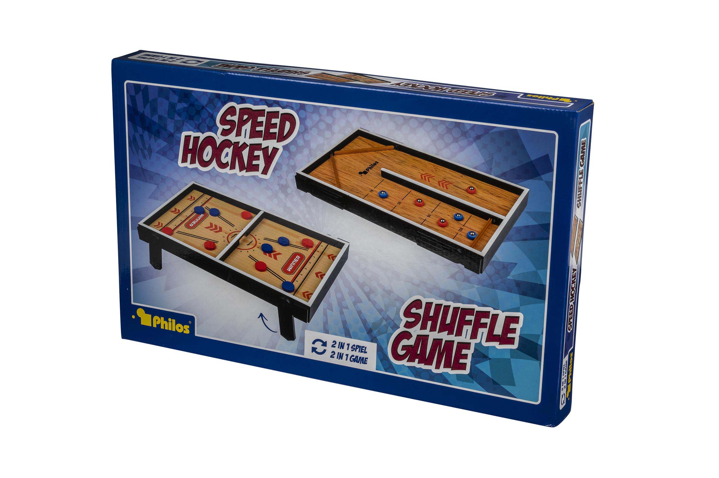 Shuffle Game & Speed Hockey, table game, with stands