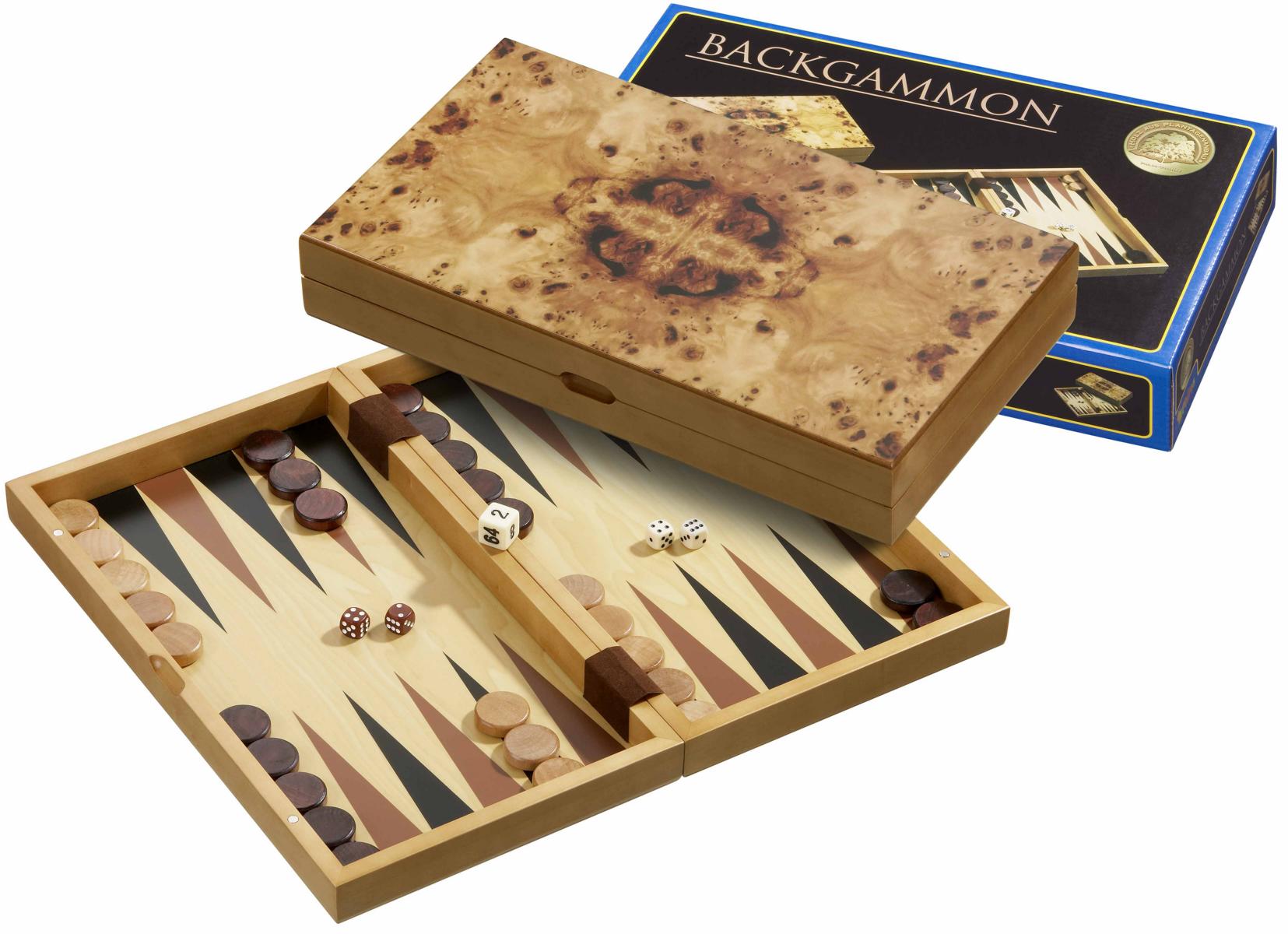 Backgammon Ios, medium, Magnetverschluss