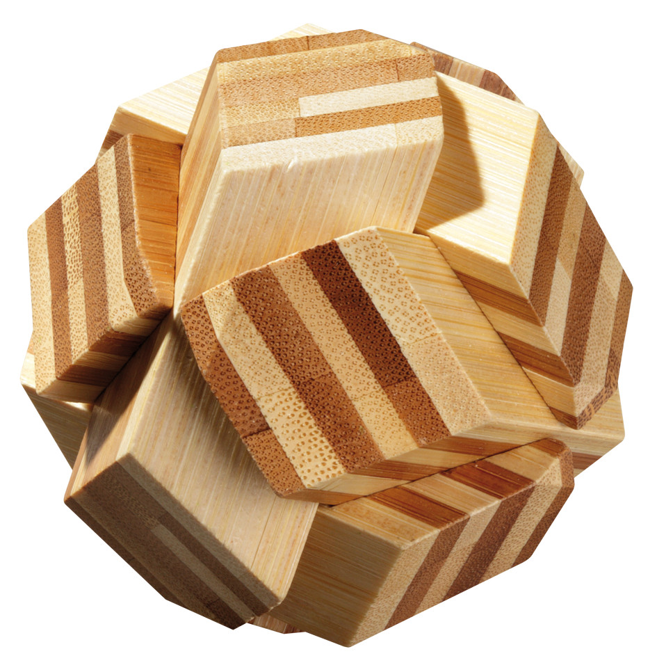 Ball Puzzle, Bambus Ball Puzzle, Bambus