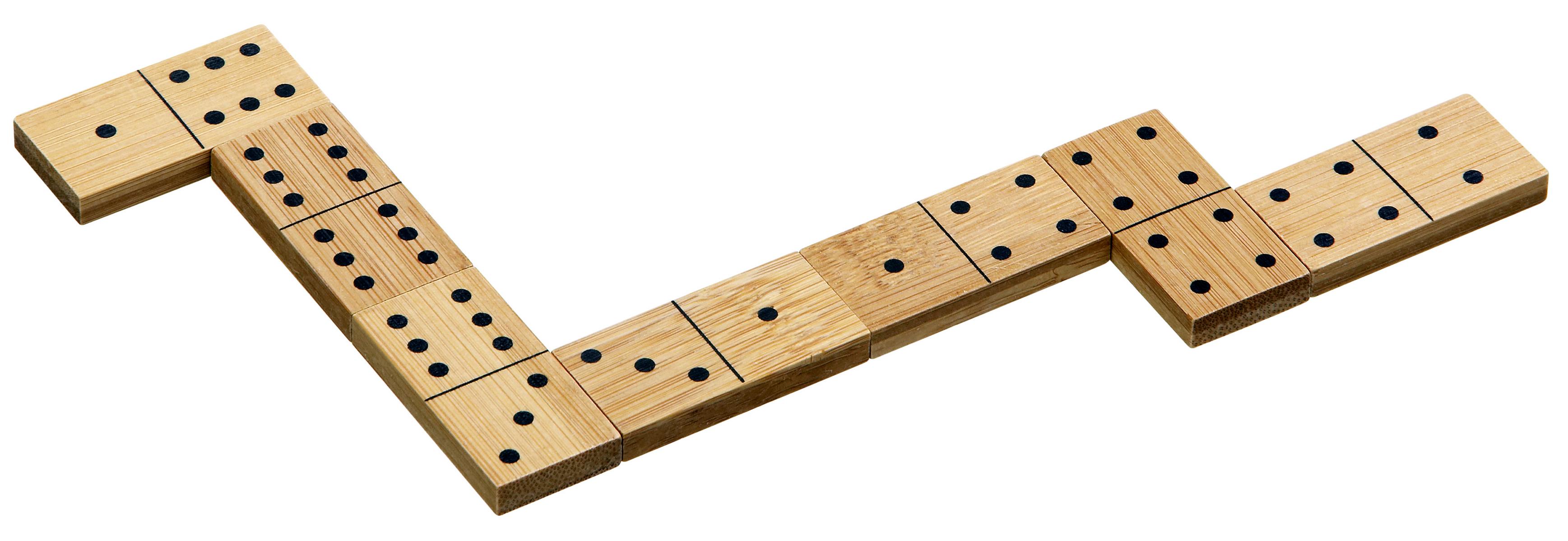 Domino, Doppel 6, Bambus Domino, Doppel 6, Bambus