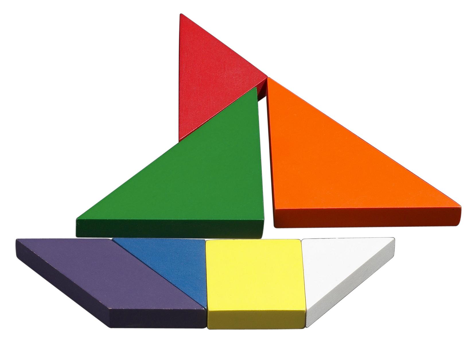 Tangram, bunt