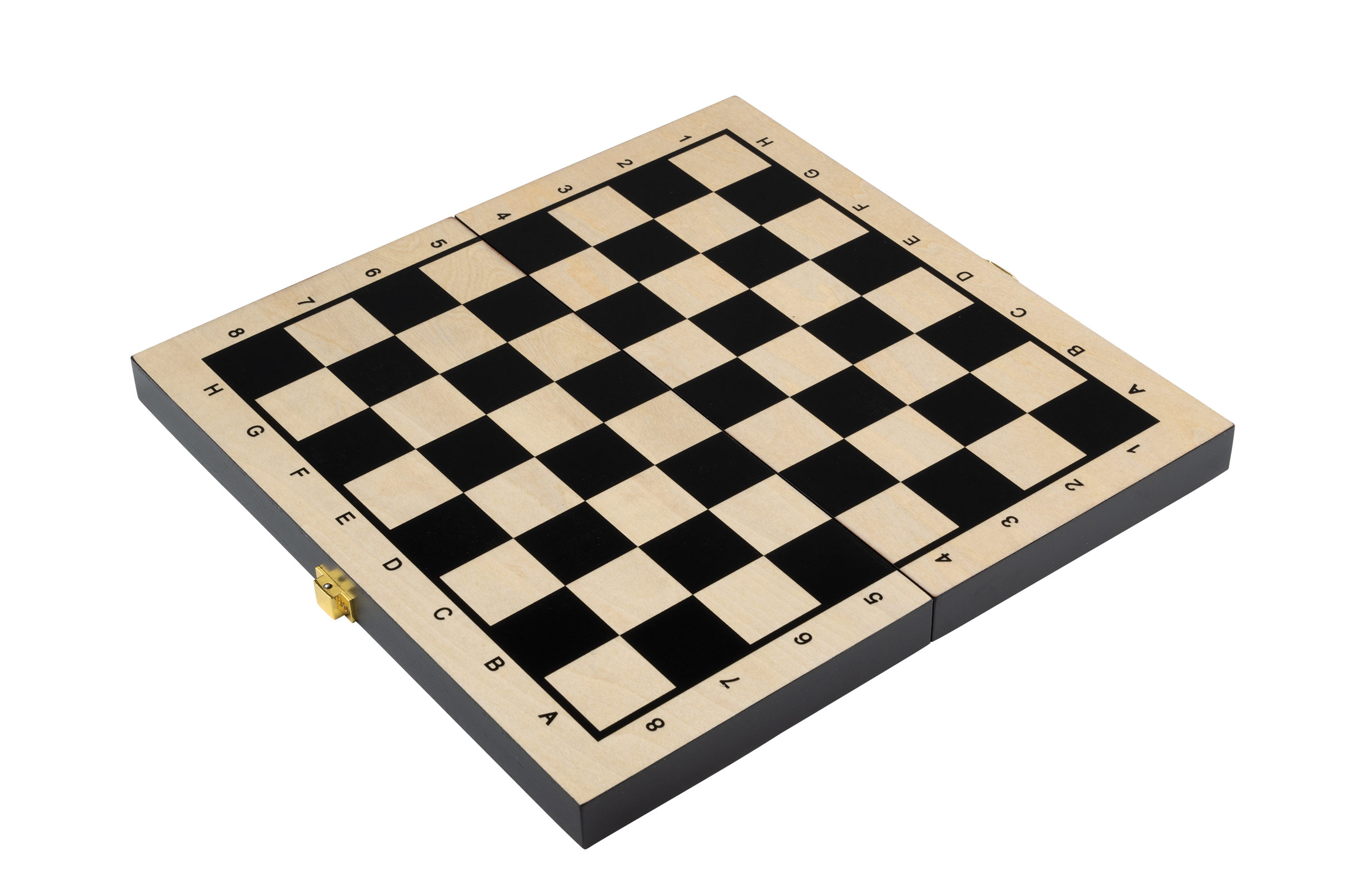 Chess Backgammon Checkers Set, travel, field 30 mm