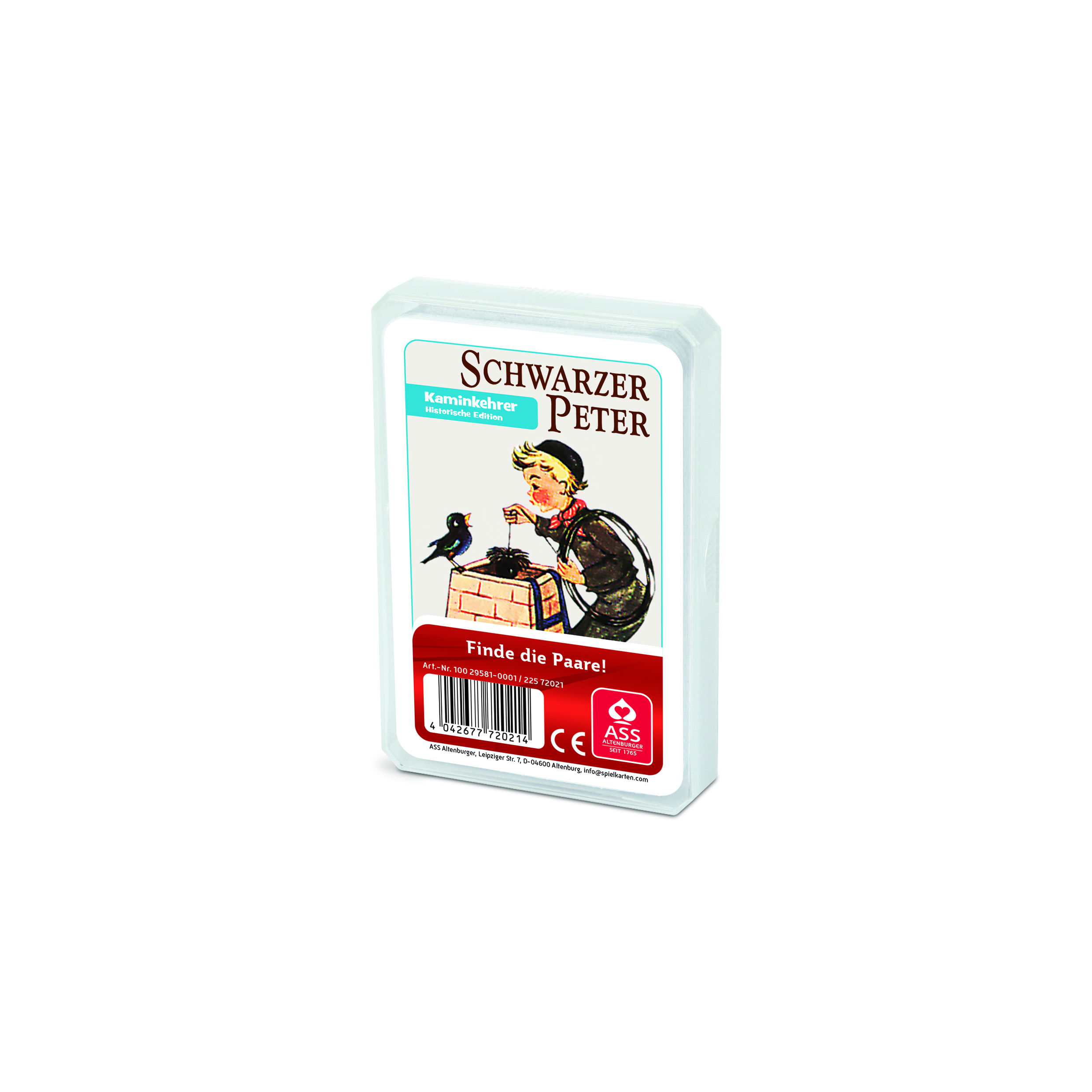 ASS, Quartett, black peter chimney sweep, pack of 10