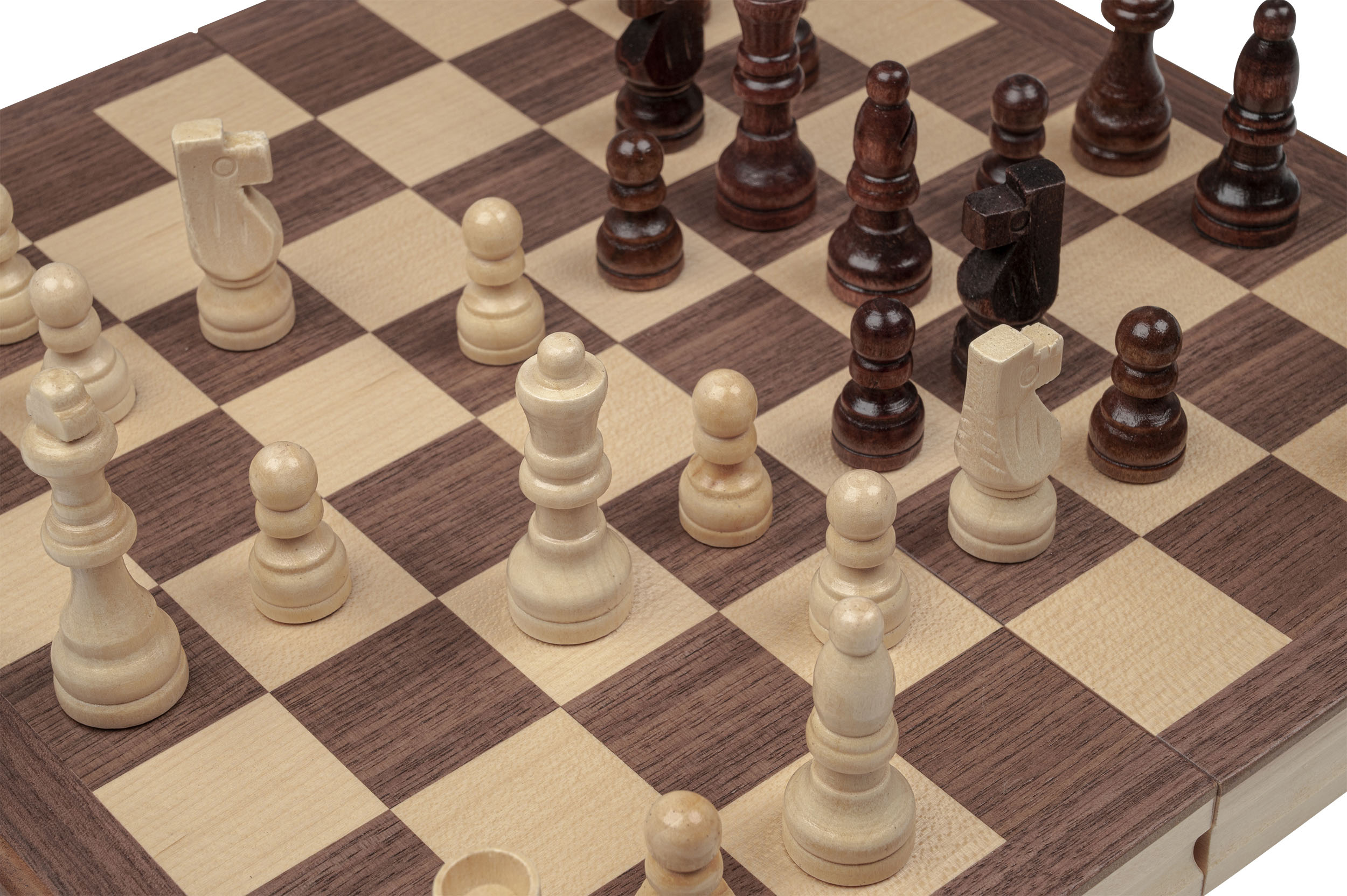 Chess cassette, field 32 mm, magnetic lock