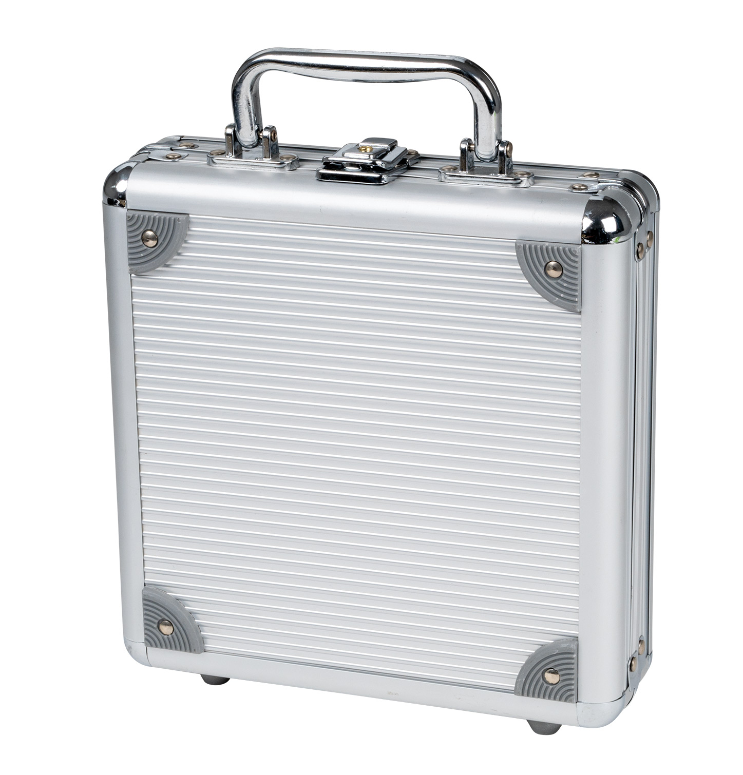 Poker case, 100 poker chips in aluminum case