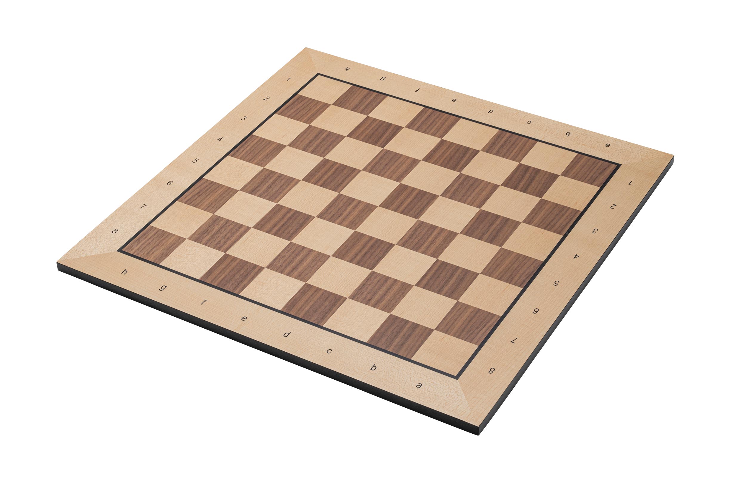 Chessboard Belgrad, field 50 mm, with numbers and letters