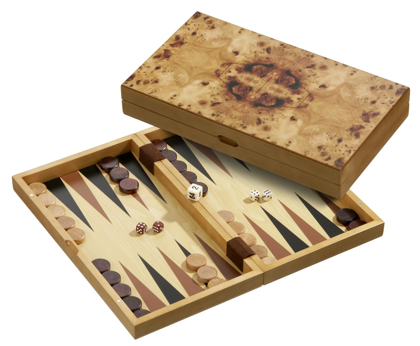 Backgammon Ios, medium, Magnetverschluss