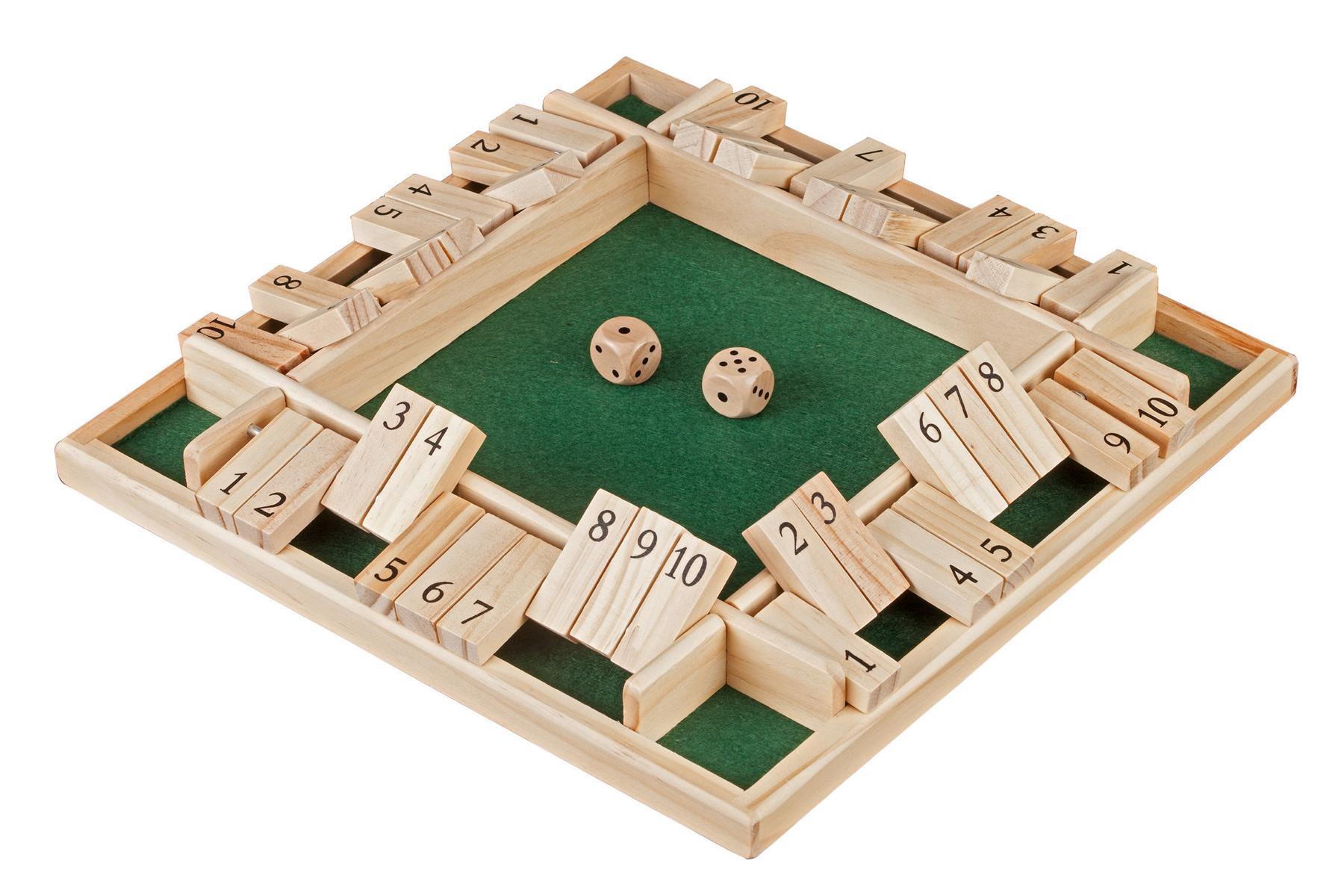 Shut The Box, 10er, 4er Variante, FSC 100%