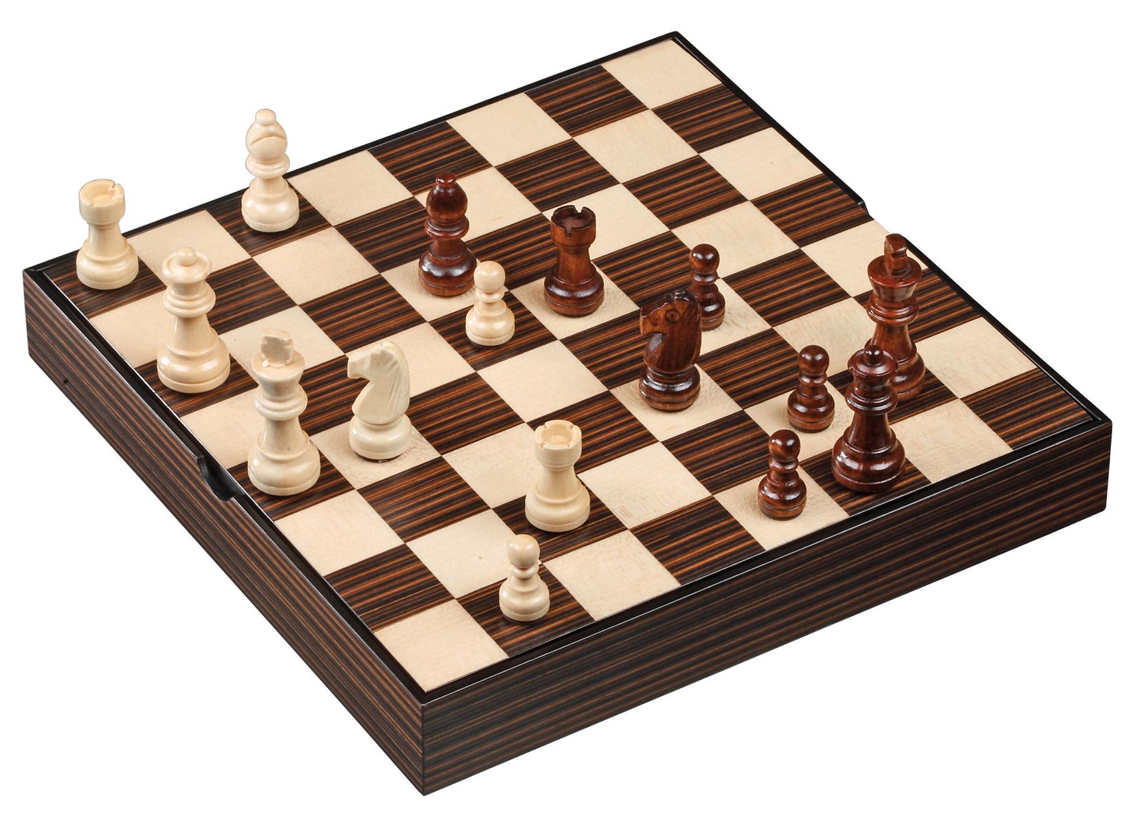 Philos 2623 - Schachset, Schach-Kassette, Holz, Feld 43mm' kaufen -  Spielwaren