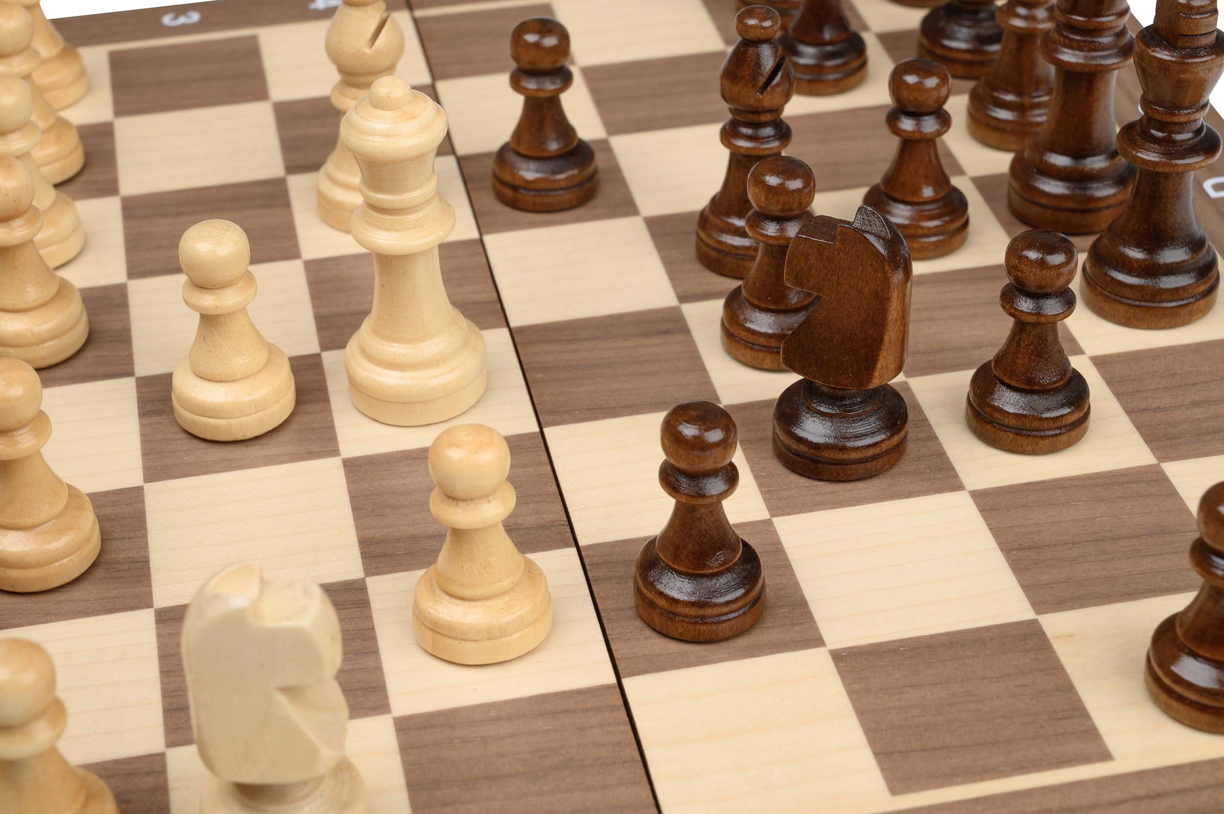 Chess cassette, field 25 mm, with numbers and letters