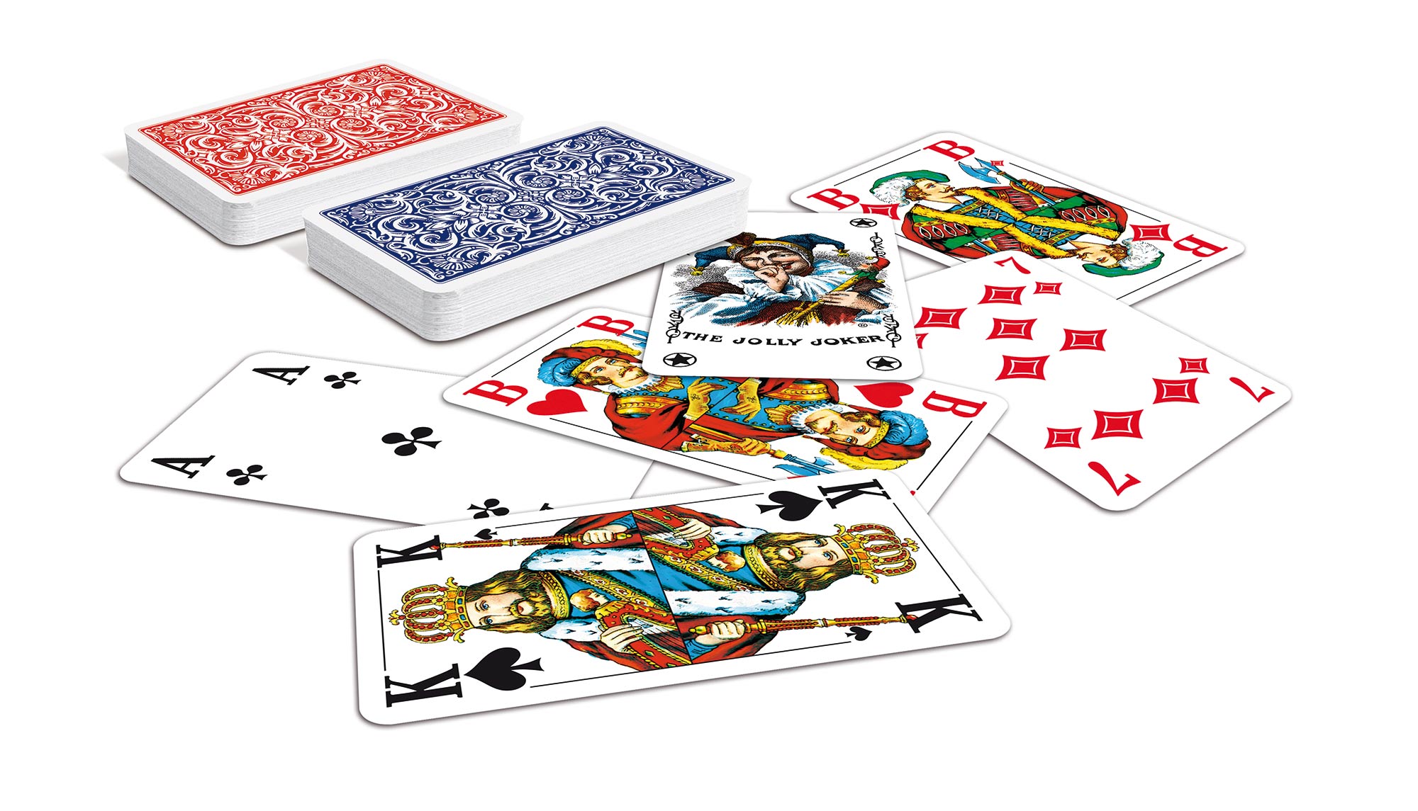 ASS, Seniors Rommé, extra large cards, pack of 5