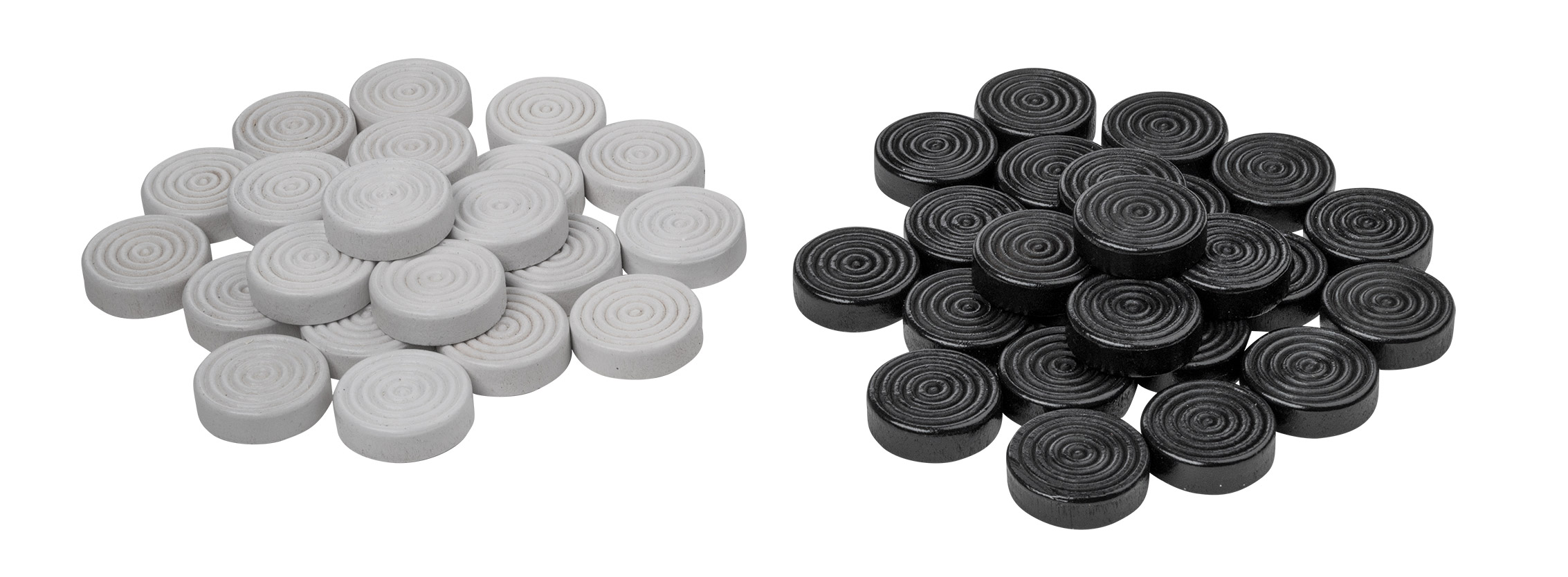 Chess Checkers Set, black, field 40 mm