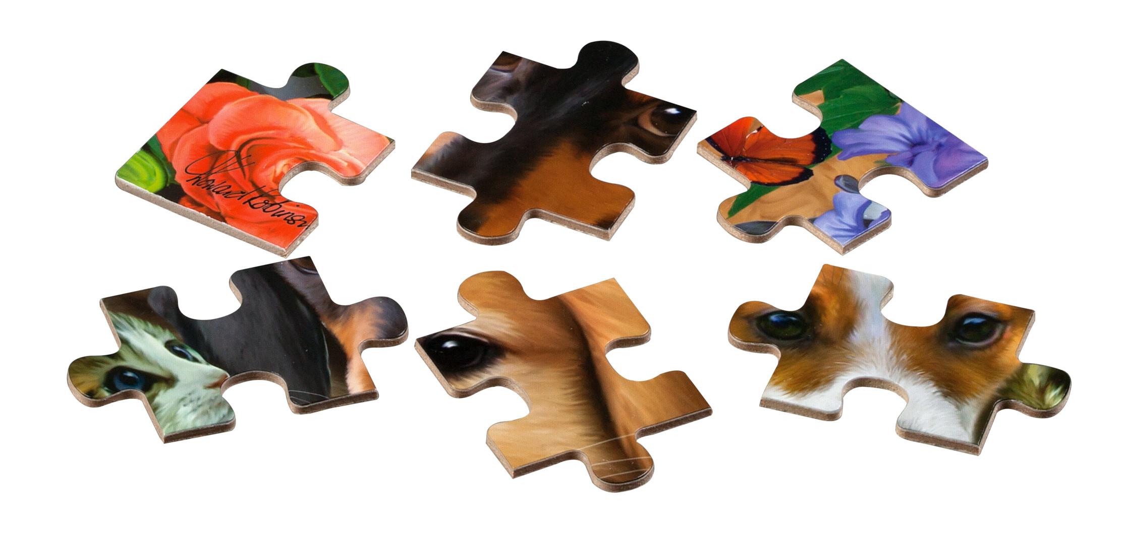 Holz Rahmenpuzzle, Togetherness, 48 Teile