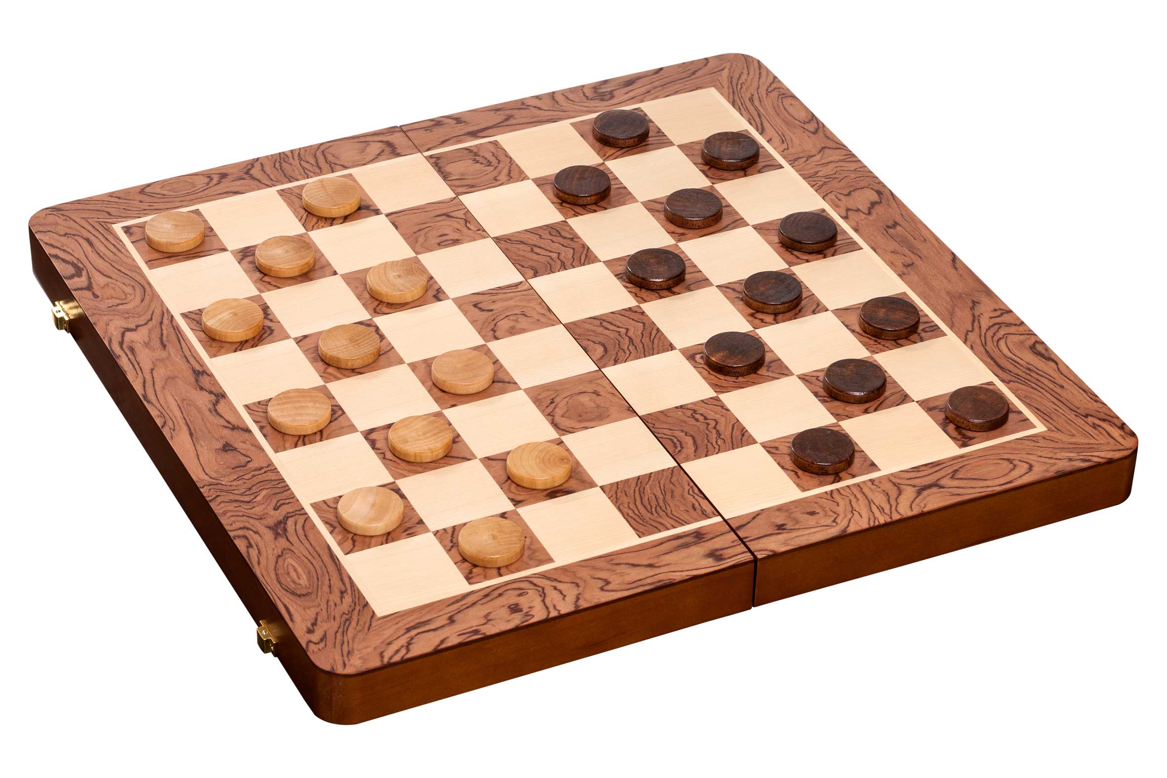 Chess Backgammon Checkers Set, field 50 mm