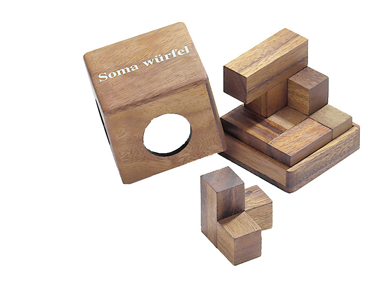Soma Cube, samena wood
