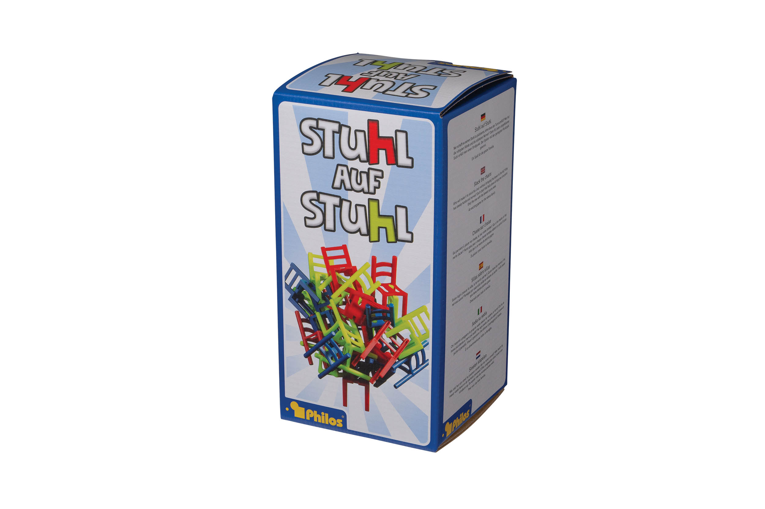 Stack the Chairs, stacking game chair on chair