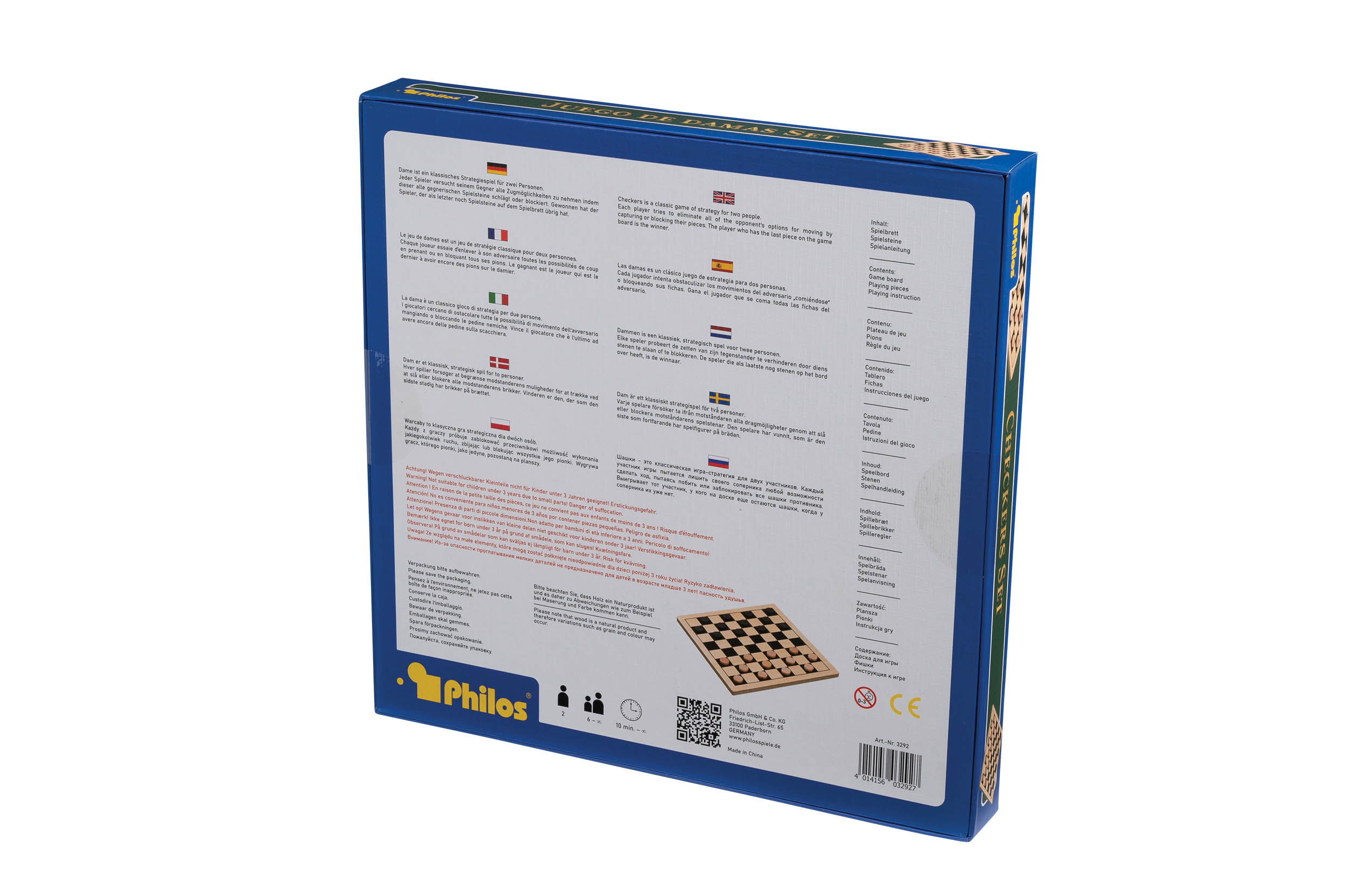 Checkers, Standard