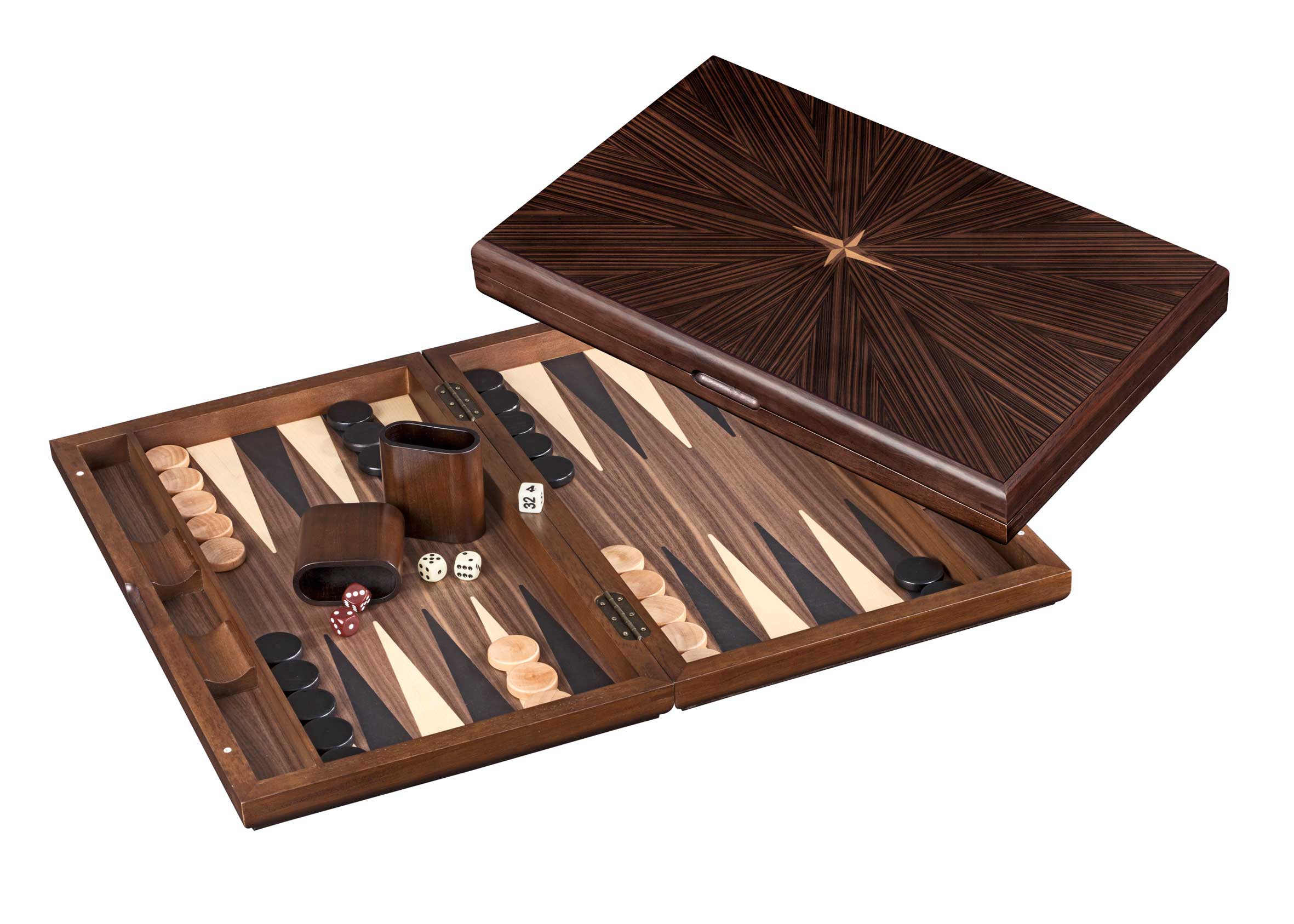 Backgammon Iraklia, groß, Magnetverschluss