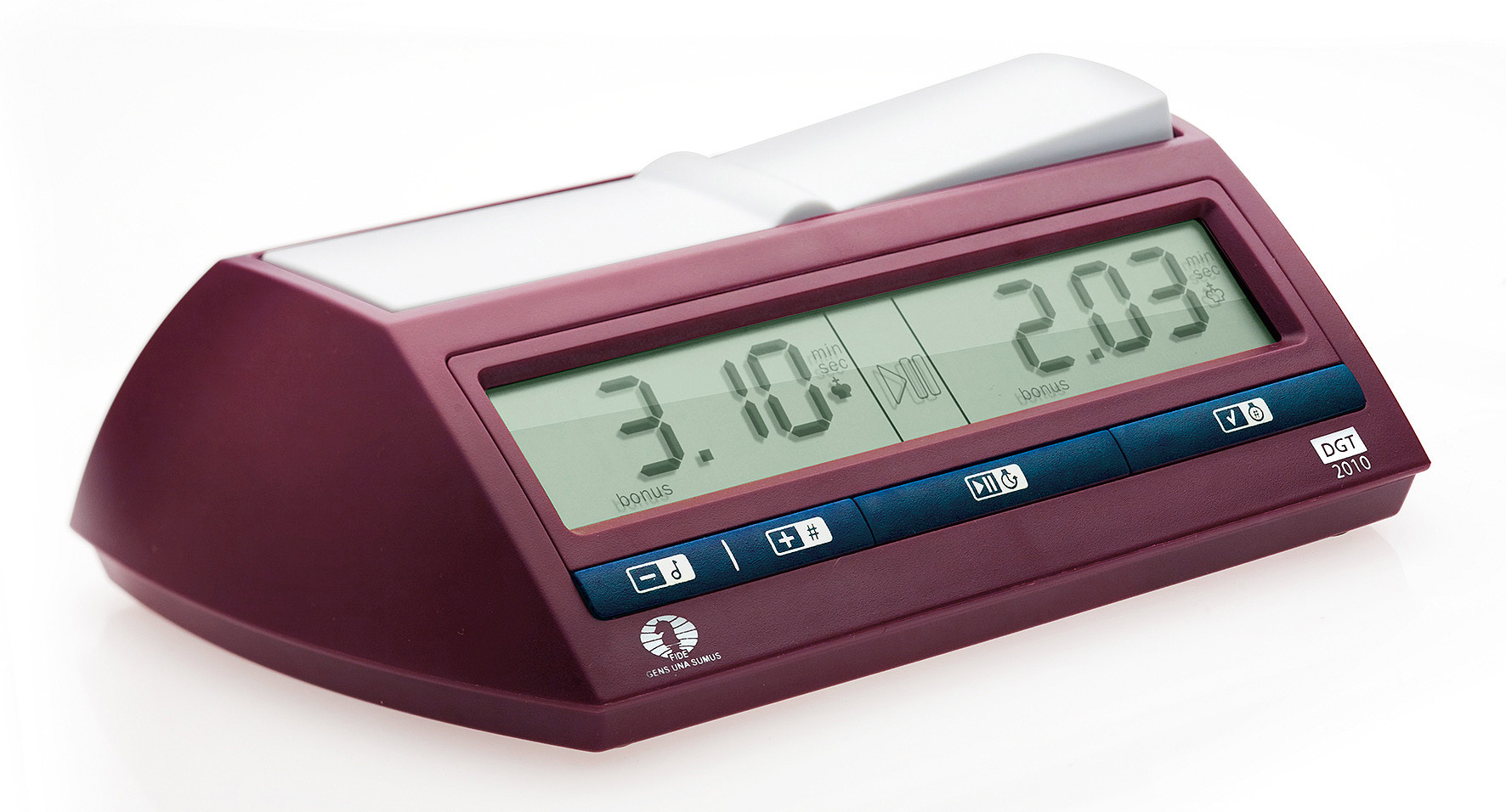 Chess Clock DGT 2010, with FIDE-Logo, digital
