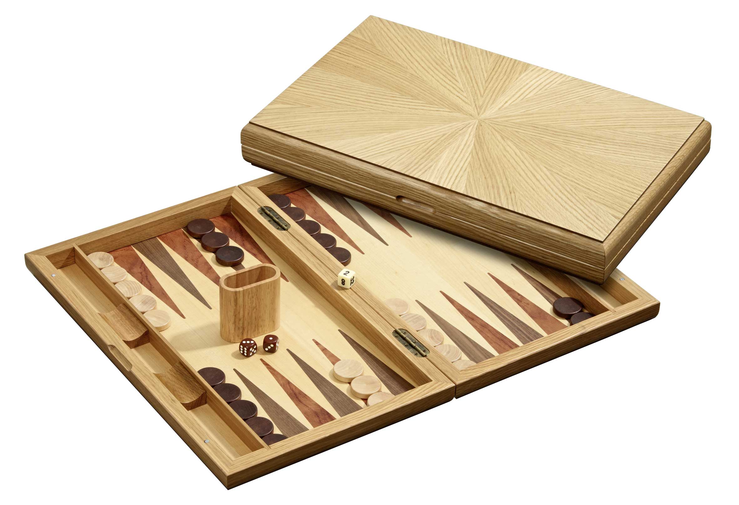 Backgammon Milos, groß, Magnetverschluss