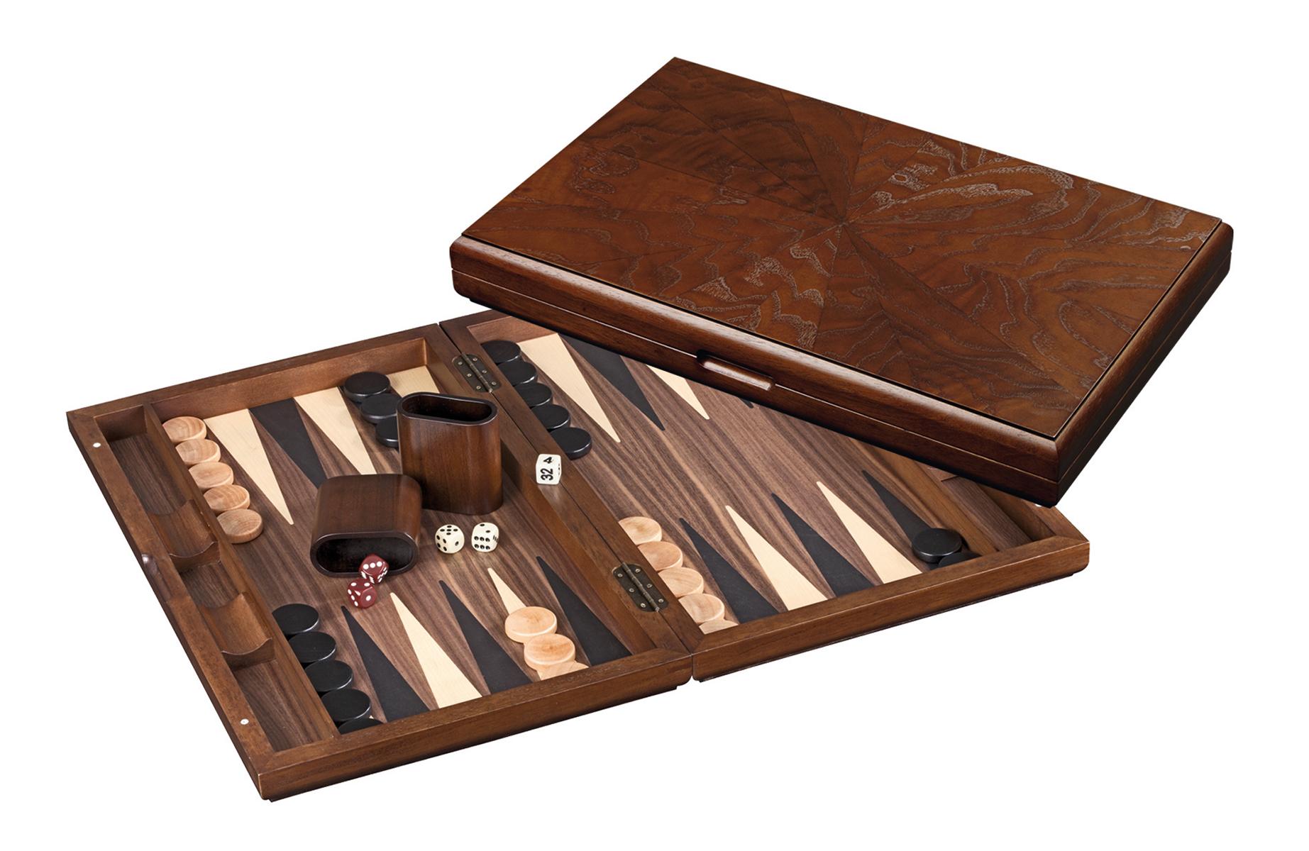 Backgammon Rinia, groß, Magnetverschluss