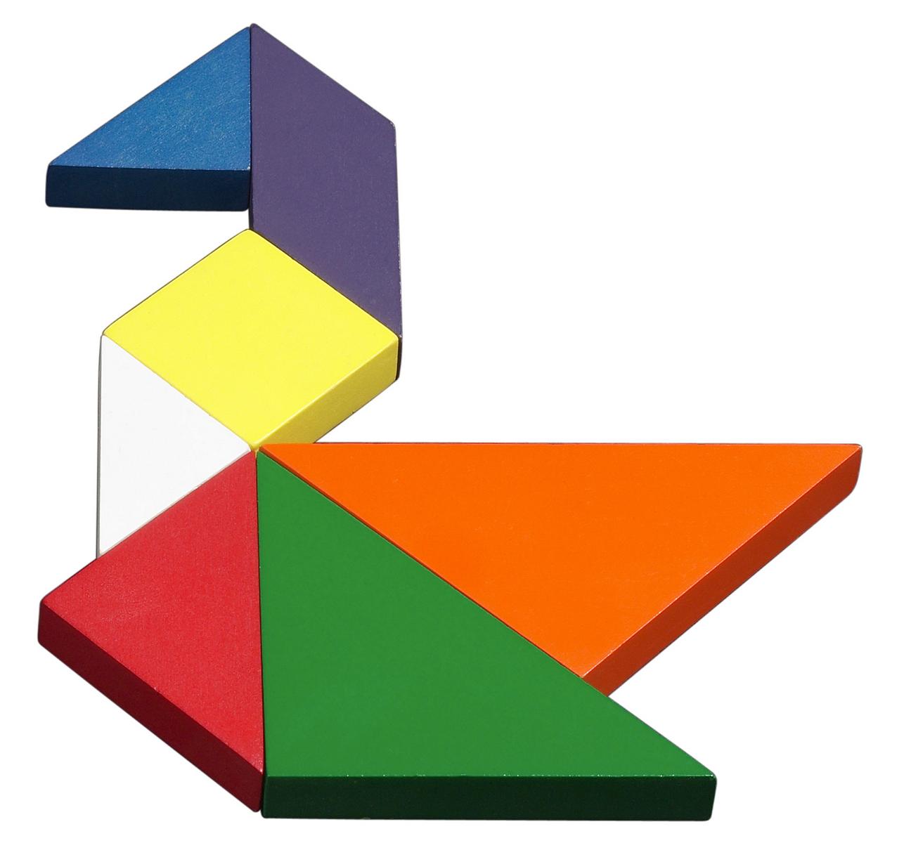 Tangram, bunt